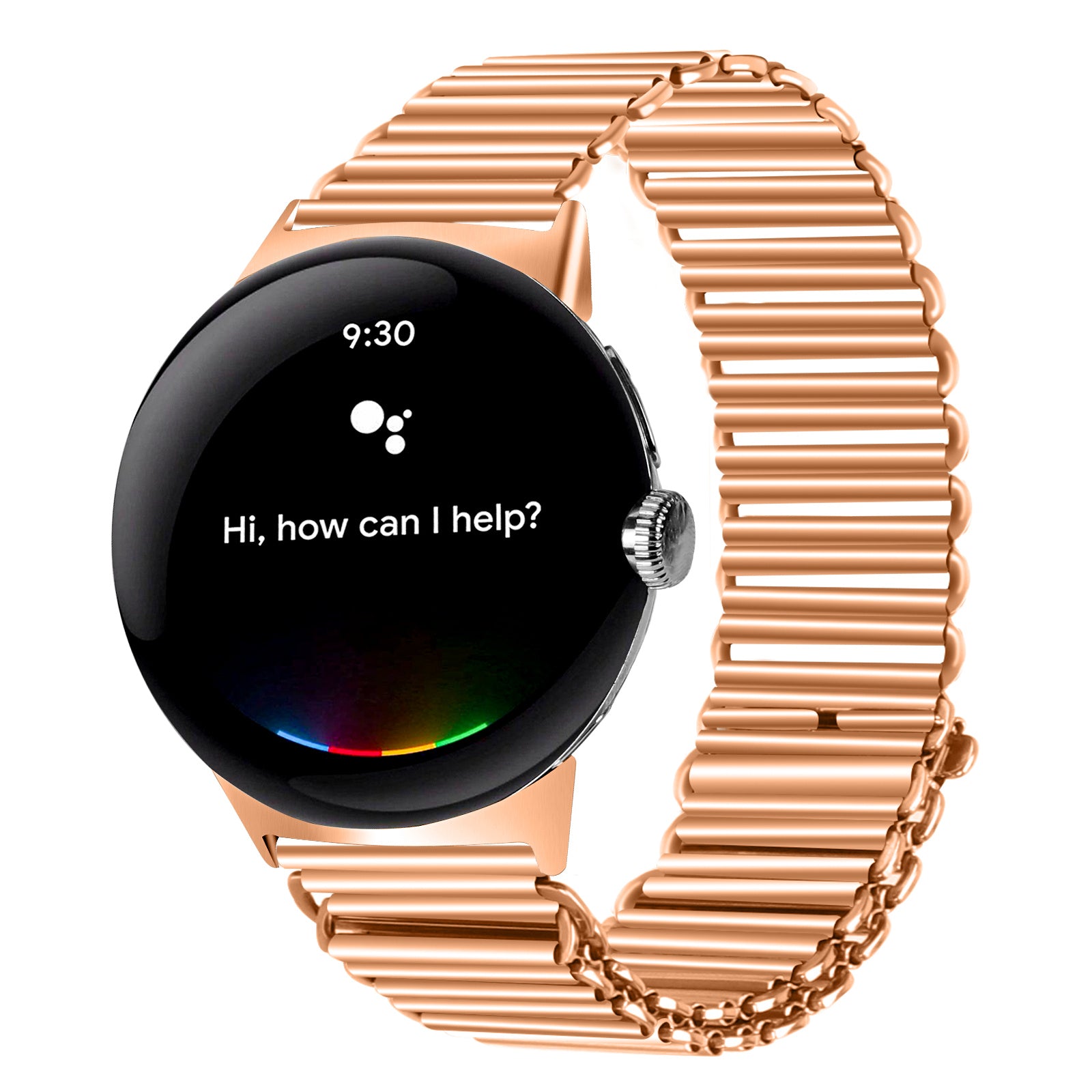 Replacement Strap for Google Pixel Watch 2 Pixel Watch Band Stainless Steel Hollow Breathable Watchband