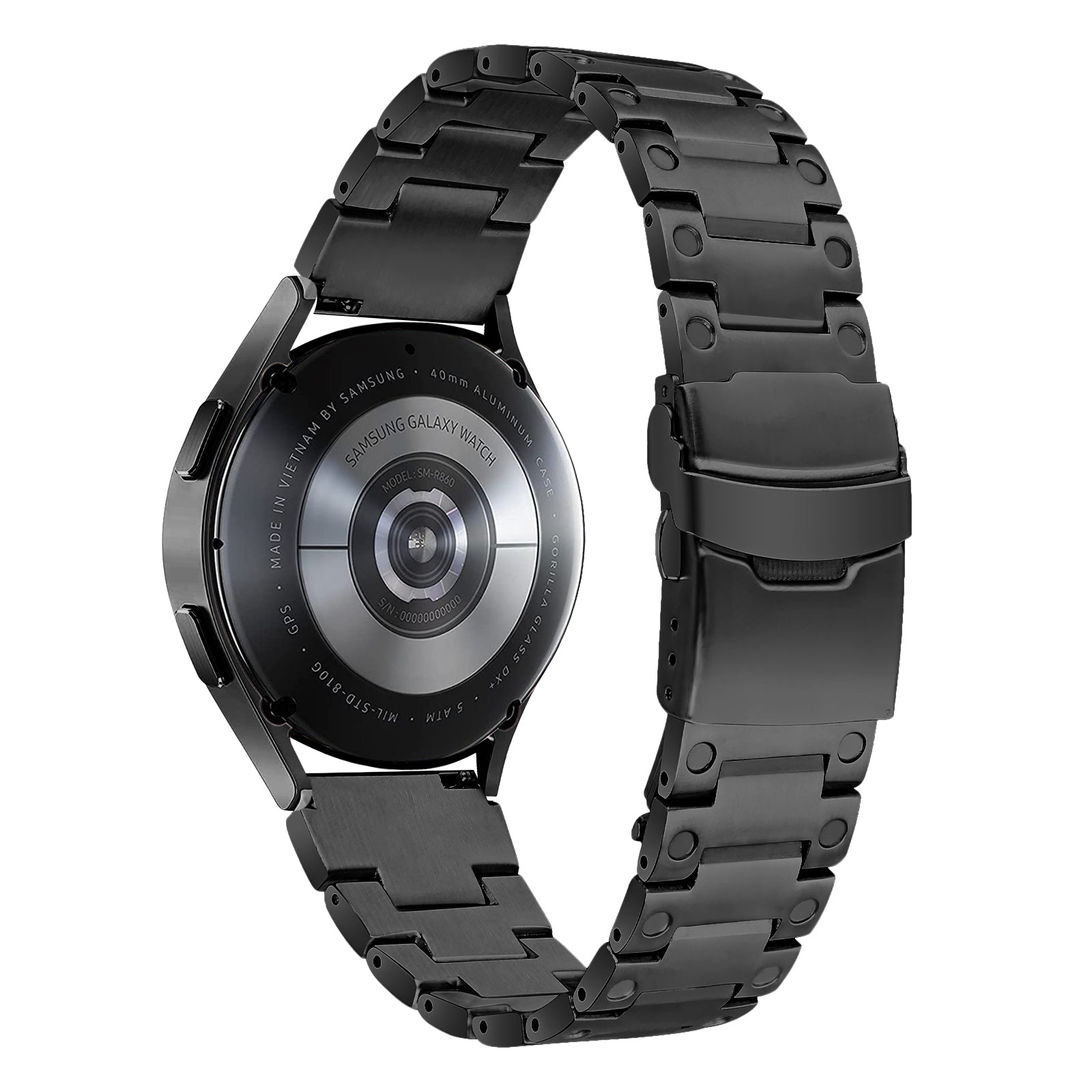 For Samsung Galaxy Watch4 Active 40mm 44mm Watch4 Classic 42mm 46mm Smart Watch Strap 20mm Stainless Steel Watchband