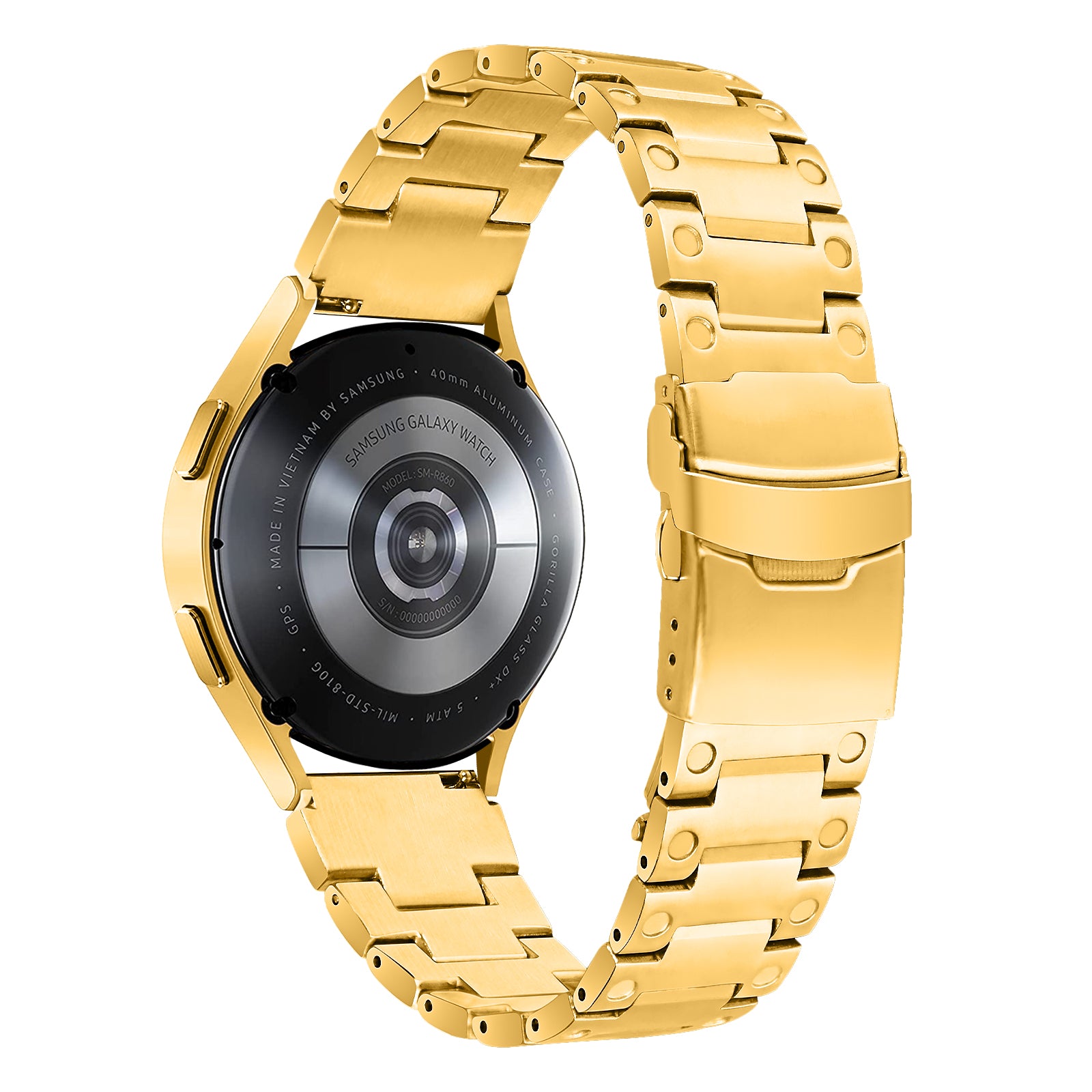 For Samsung Galaxy Watch4 Active 40mm 44mm Watch4 Classic 42mm 46mm Smart Watch Strap 20mm Stainless Steel Watchband