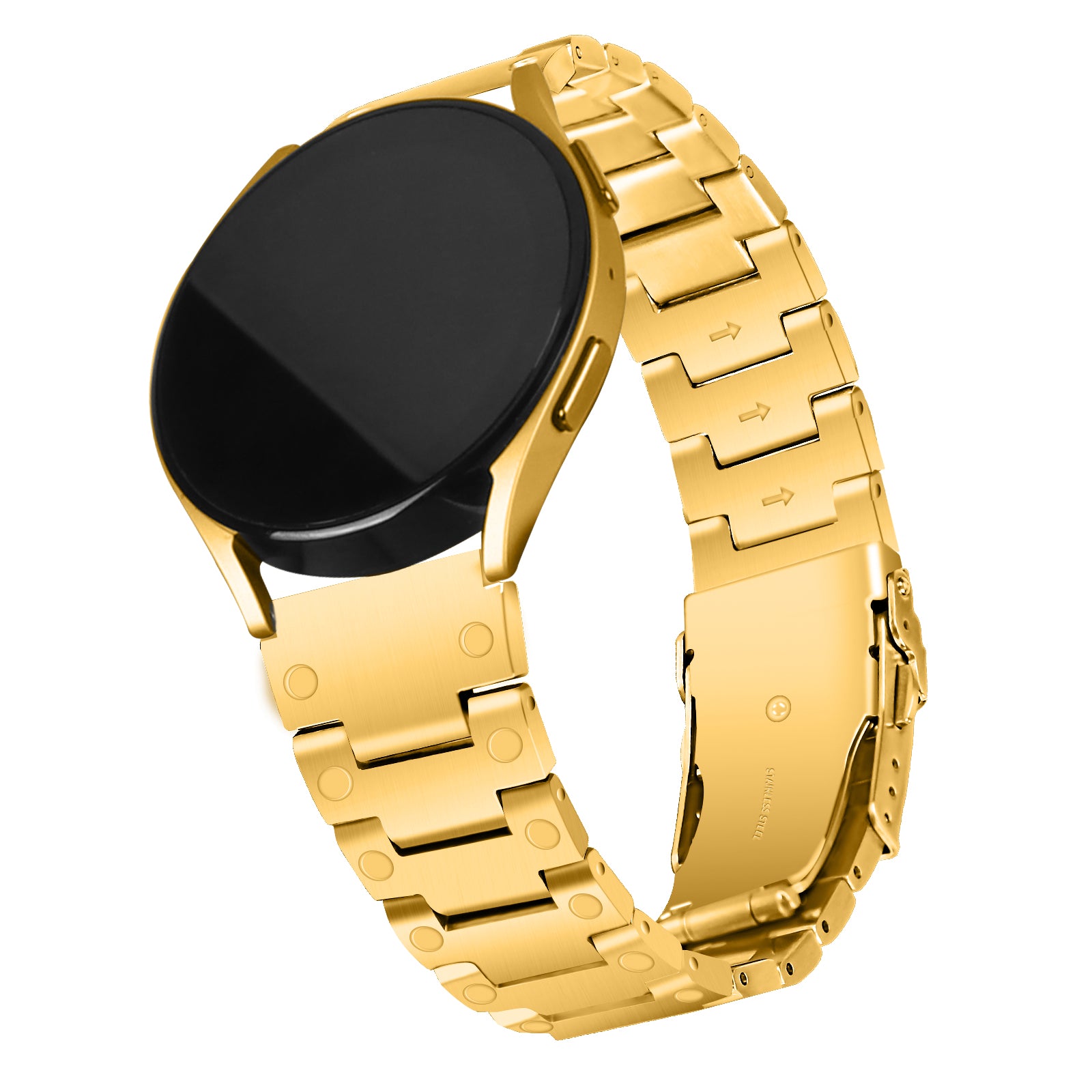 For Samsung Galaxy Watch4 Active 40mm 44mm Watch4 Classic 42mm 46mm Smart Watch Strap 20mm Stainless Steel Watchband