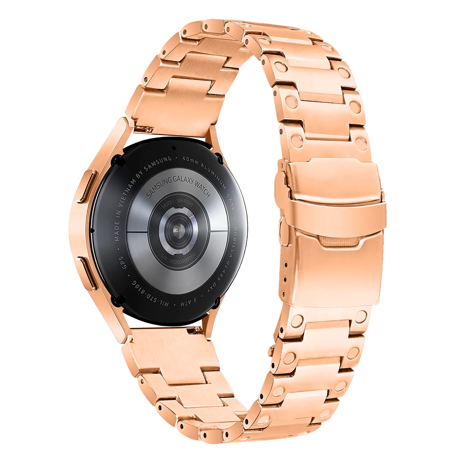 For Samsung Galaxy Watch4 Active 40mm 44mm Watch4 Classic 42mm 46mm Smart Watch Strap 20mm Stainless Steel Watchband