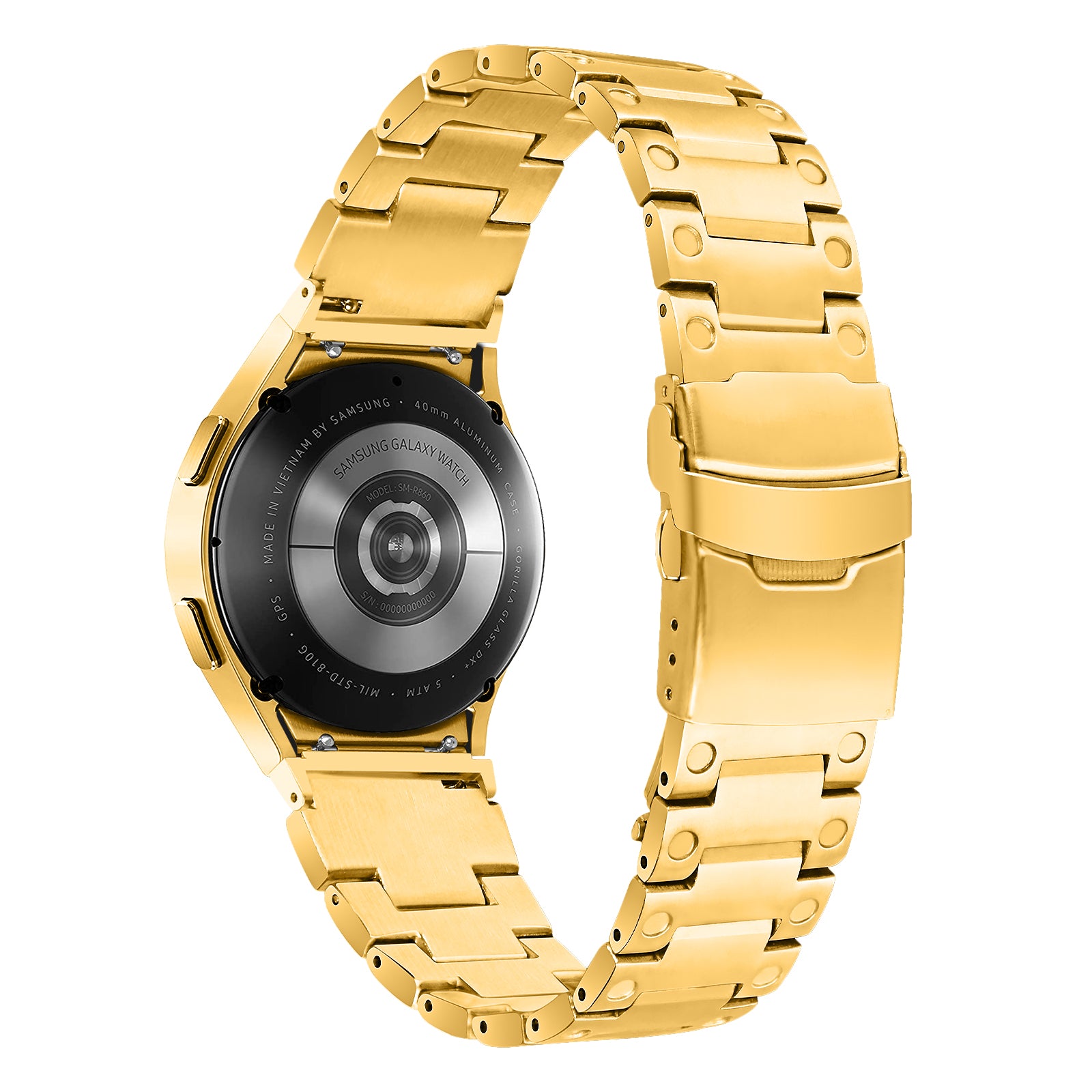 For Samsung Galaxy Watch 5 Active 40mm 44mm Watch 5 Pro 45mm Watchband Replacement Stainless Steel Wrist Strap