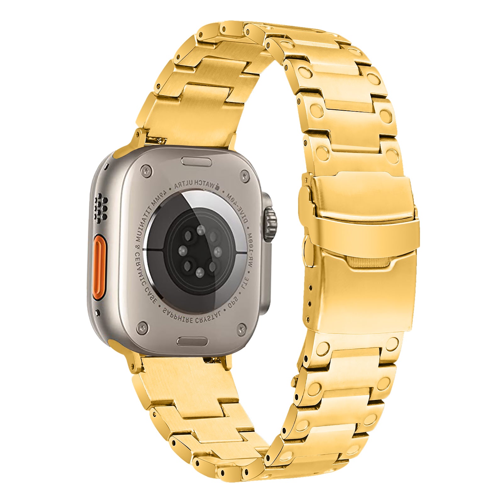 For Apple Watch Ultra Ultra 2 49mm Series 9 8 7 45mm 6 5 4 SE SE (2022) (2023) 44mm 3 2 1 42mm Smart Watch Band Stainless Steel Strap