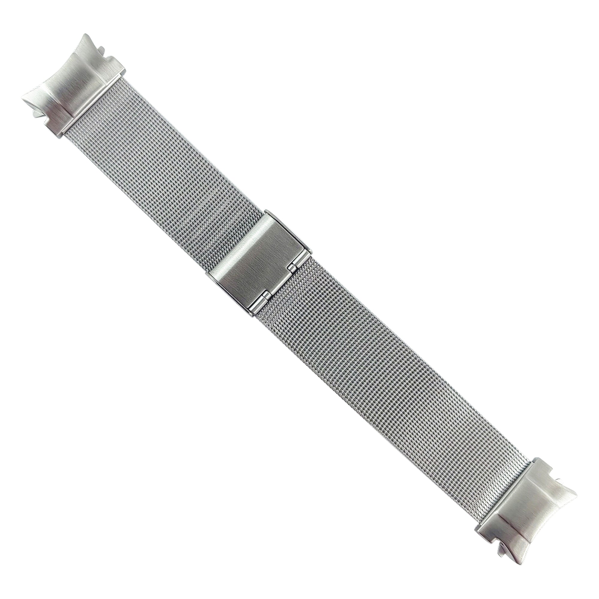 For Samsung Galaxy Watch6 40mm 44mm Watch6 Classic 43mm 47mm Watch 5 40mm 44mm Watch4 40mm 44mm Metal Strap Milanese Watch Band with Buckle