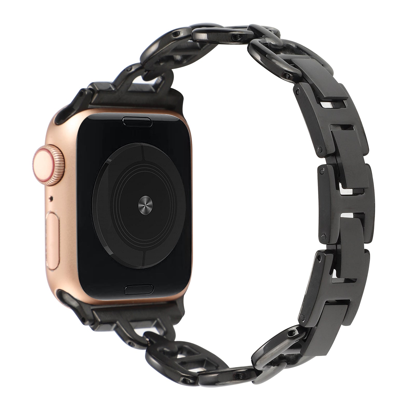 For Apple Watch Ultra Ultra 2 49mm Series 8 7 9 45mm Series 6 5 4 SE SE (2022) SE (2023) SE (2023) 44mm Series 3 2 1 42mm Metal Bracelet Watch Strap Replacement Wrist Band