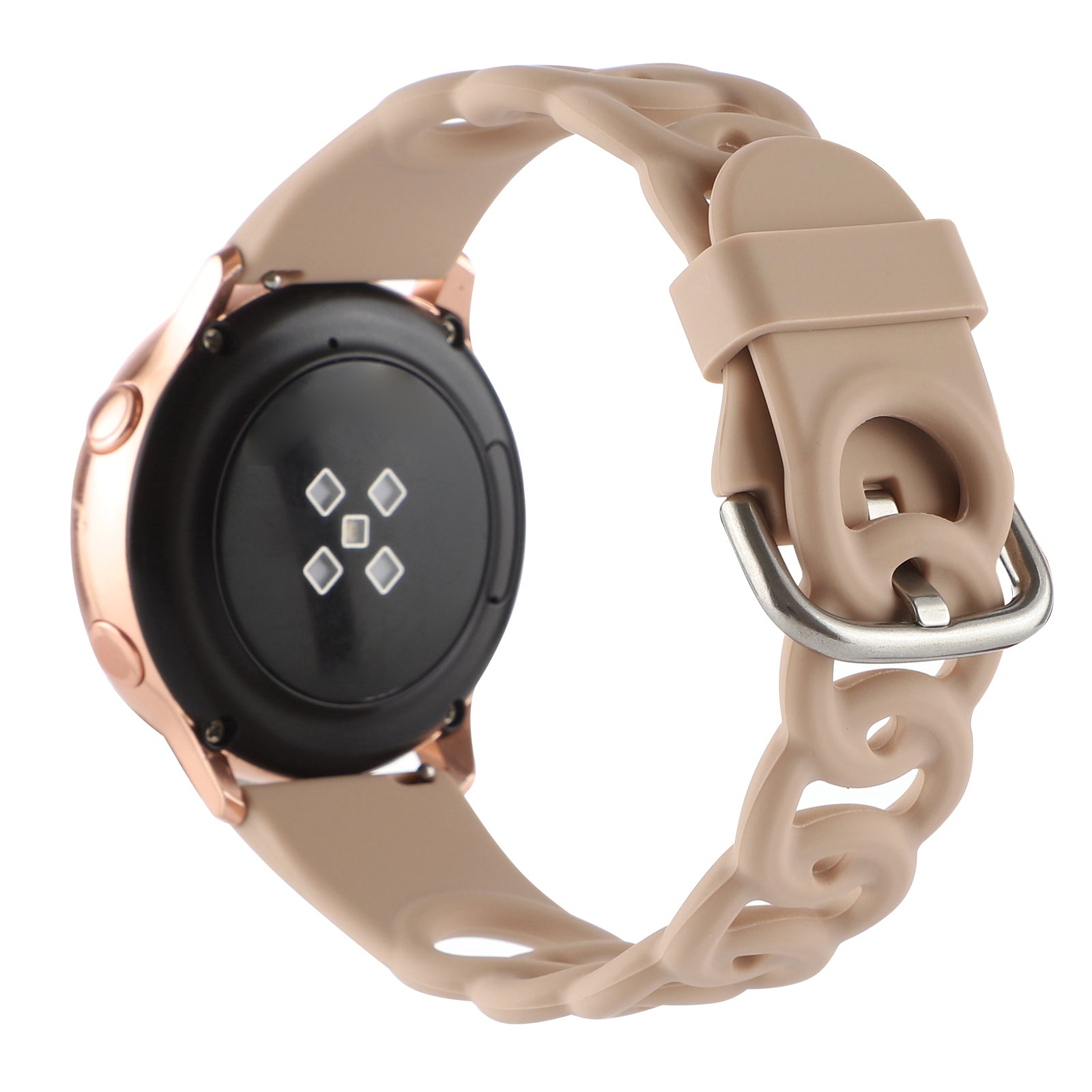 For Huami Amazfit GTS4 Mini GTS3 GTS 2e GTS 2 mini Silicone Watch Strap 20mm Donut Hollow Watch Band
