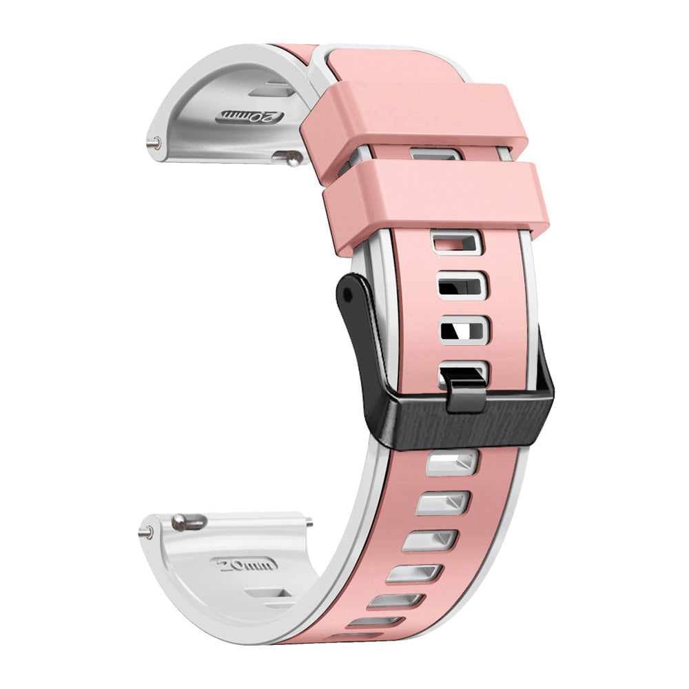 For Huawei Watch Buds GT 3 SE GT 3 Pro 46mm Silicone Watchband 22mm Dual Color Watch Strap