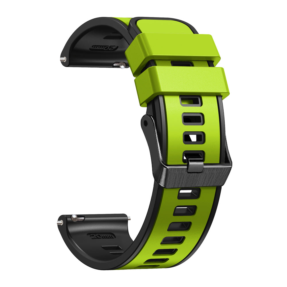 For Huawei Watch Buds GT 3 SE GT 3 Pro 46mm Silicone Watchband 22mm Dual Color Watch Strap