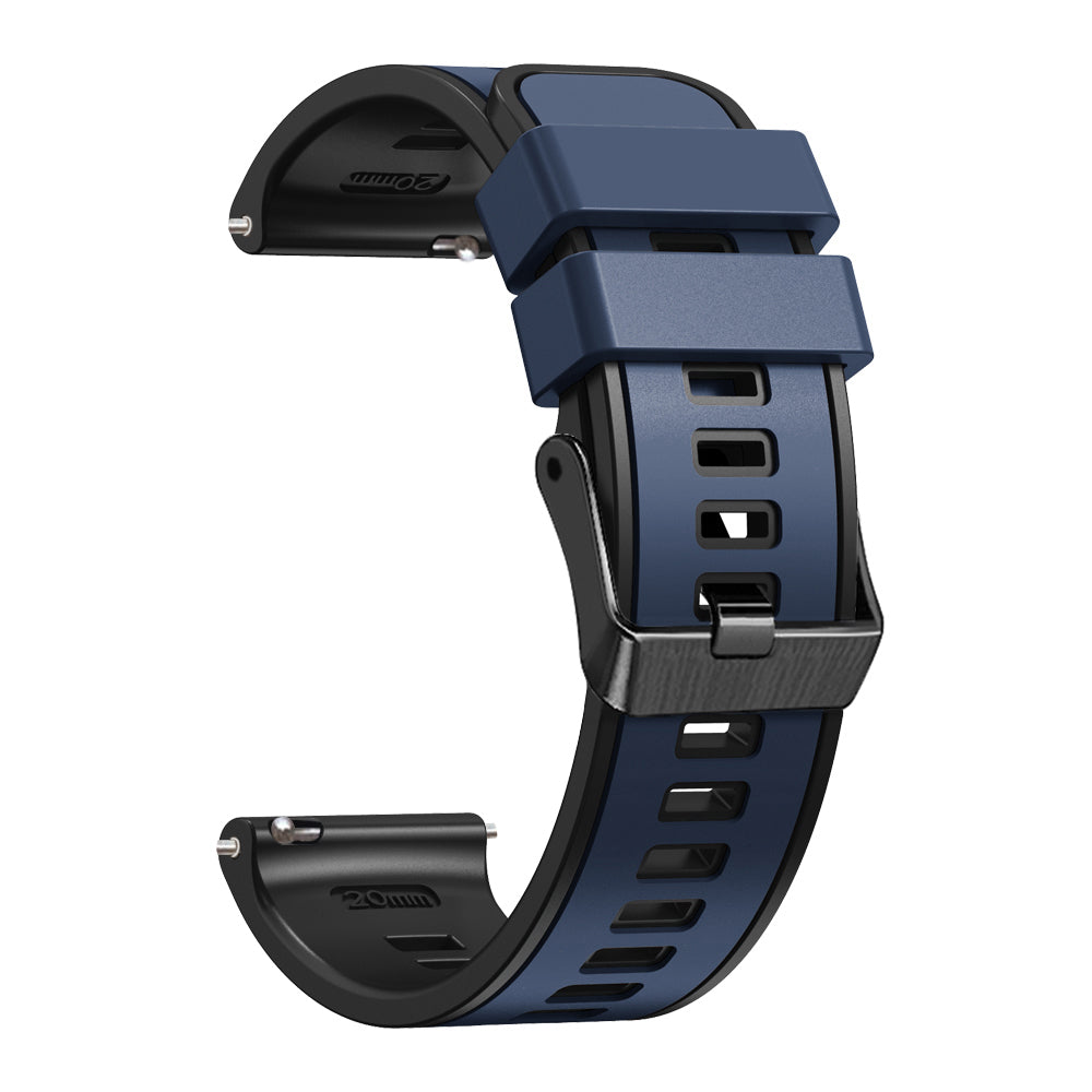 For Huawei Watch Buds GT 3 SE GT 3 Pro 46mm Silicone Watchband 22mm Dual Color Watch Strap