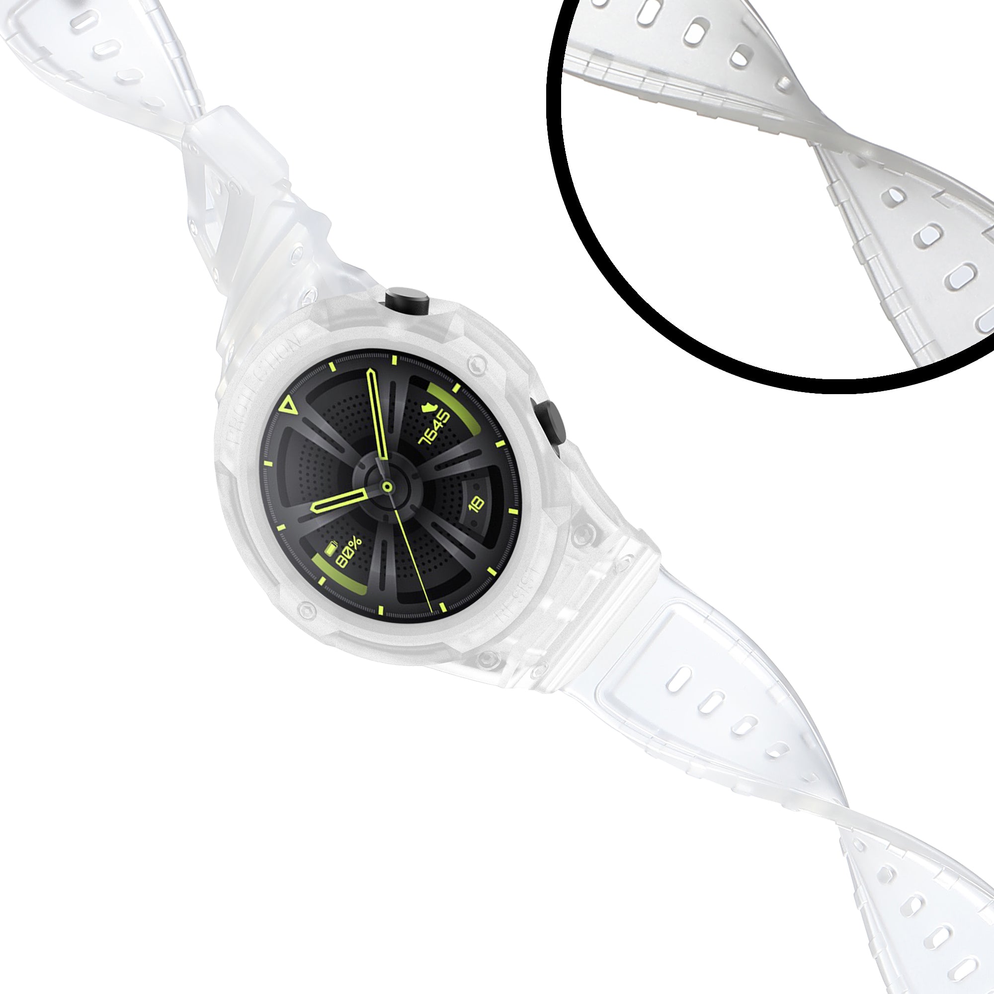 For Huawei Watch GT 2 46mm GT 3 46mm TPU Protective Case Replacement Wristbands Band Accessories Straps