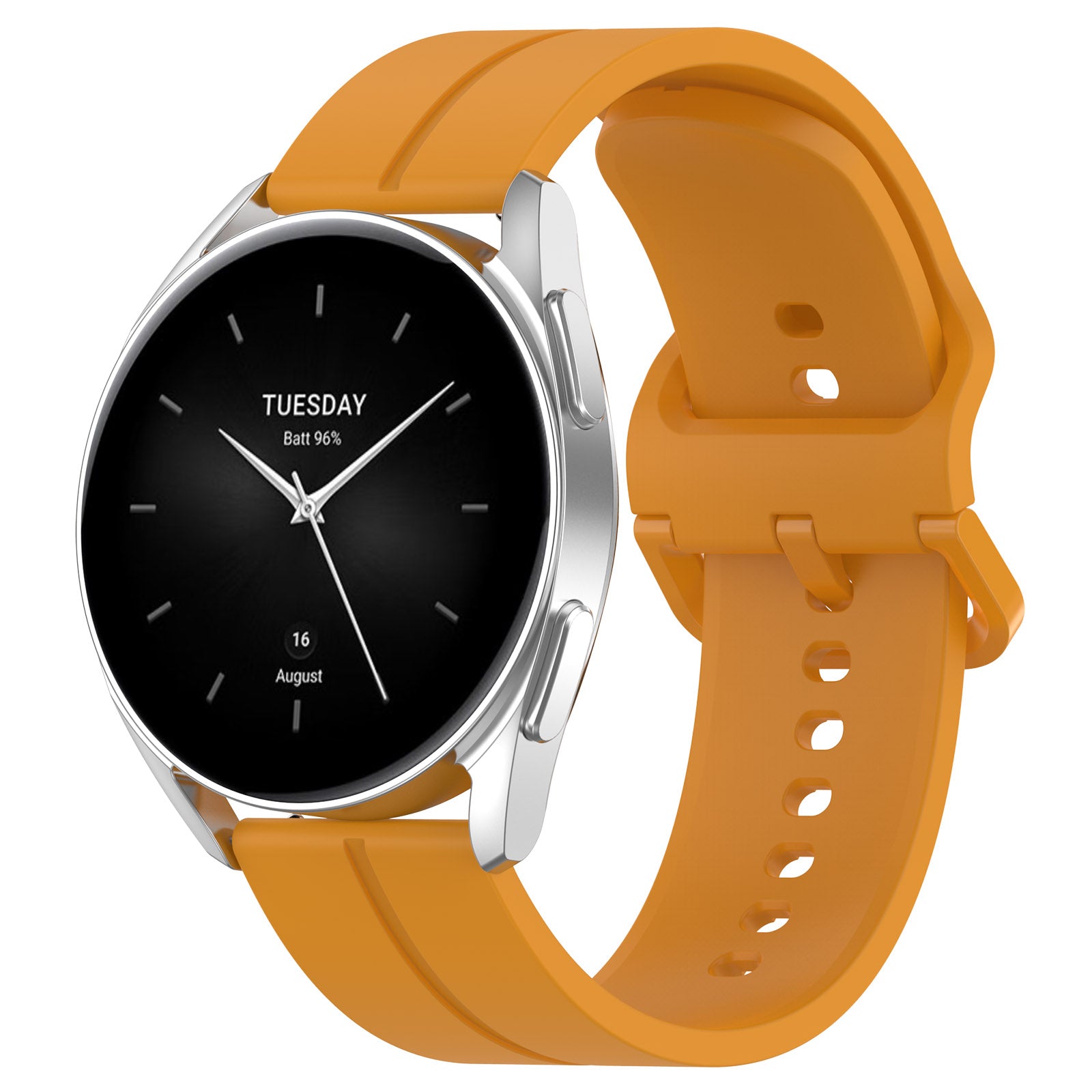 For Samsung Galaxy Watch 3 45mm Huawei Watch GT3 SE Universal Watch Strap 22mm Silicone Adjustable Wrist Band