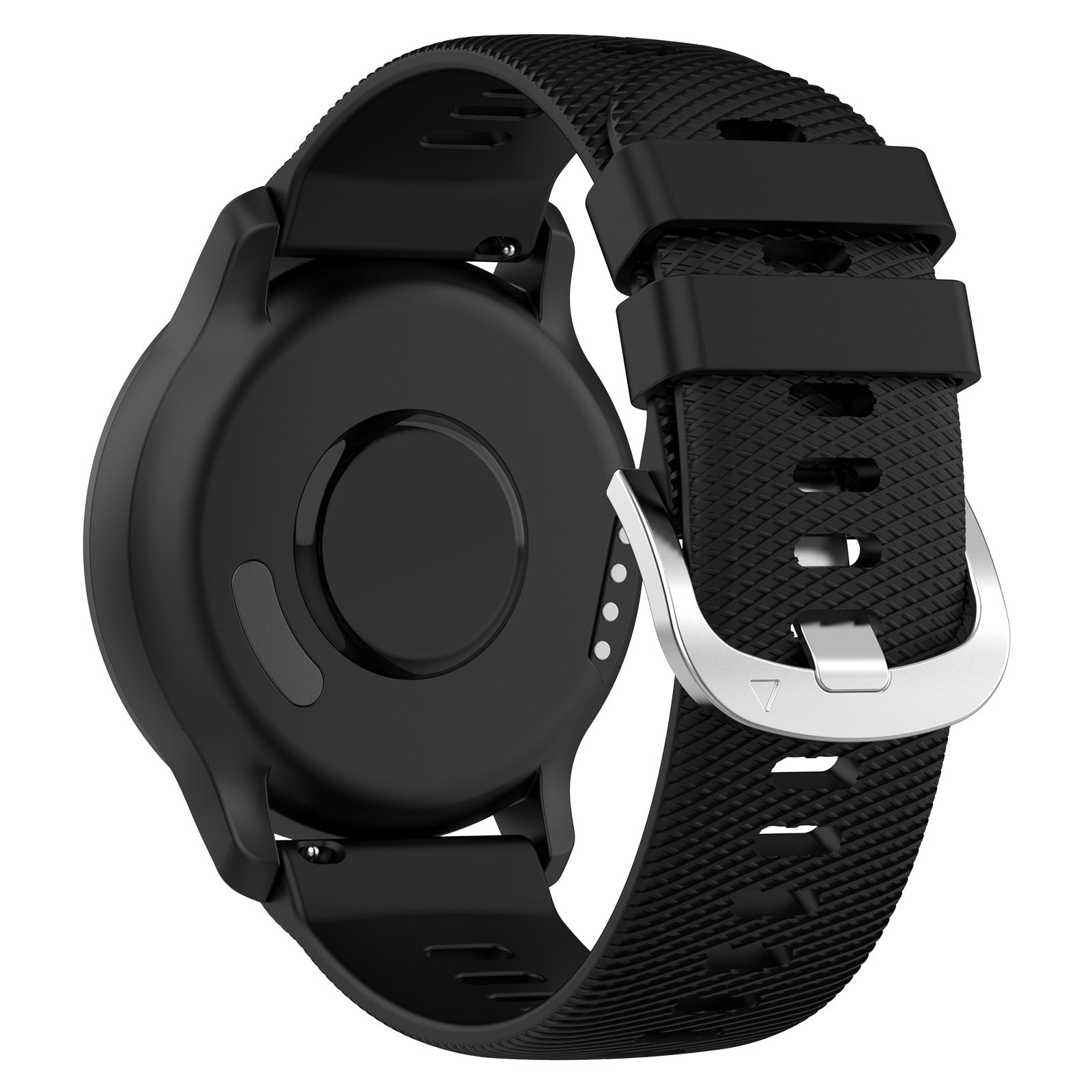 For Garmin VivoMove Trend Venu Sq 2 Silicone Watch Band 20mm Cross Stripe Watch Strap Replacement