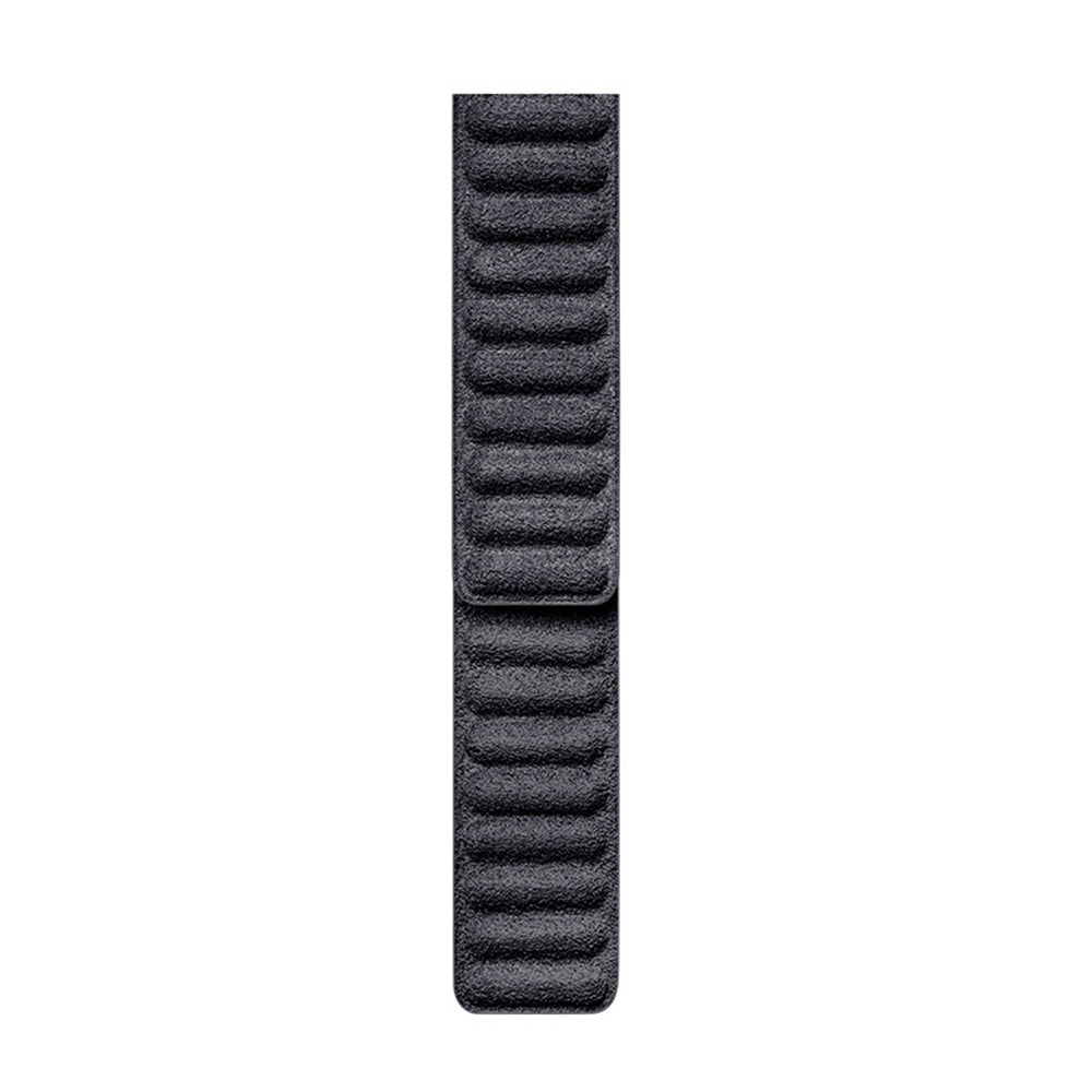 For Apple Watch 9 8 7 41mm 6 SE SE (2022) SE (2023) 5 4 40mm 3 2 1 38mm Watchband Suede Leather Magnetic Strap