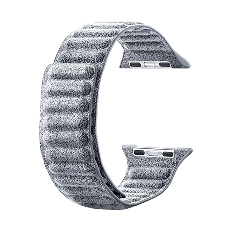 For Apple Watch Ultra Ultra 2 49mm Series 9 8 7 45mm Series 6 5 4 SE SE (2022) (2023) 44mm Series 3 2 1 42mm Magnetic Watch Strap Suede Leather Watchband