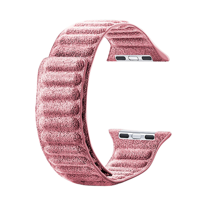 For Apple Watch Ultra Ultra 2 49mm Series 9 8 7 45mm Series 6 5 4 SE SE (2022) (2023) 44mm Series 3 2 1 42mm Magnetic Watch Strap Suede Leather Watchband