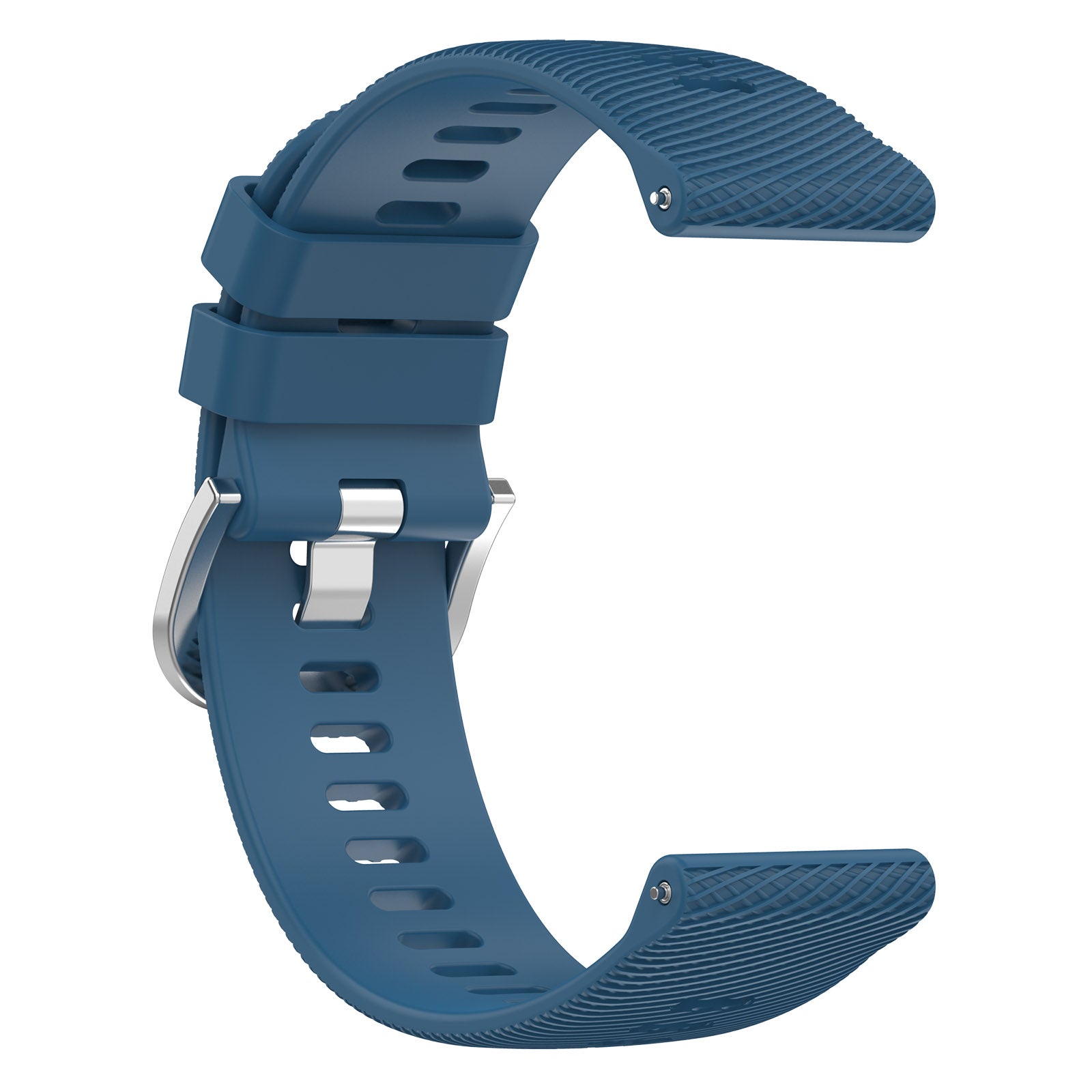 For Garmin Forerunner 265 Silicone Watch Band 22mm Cross Stripe Soft Sport Replacement Watch Strap
