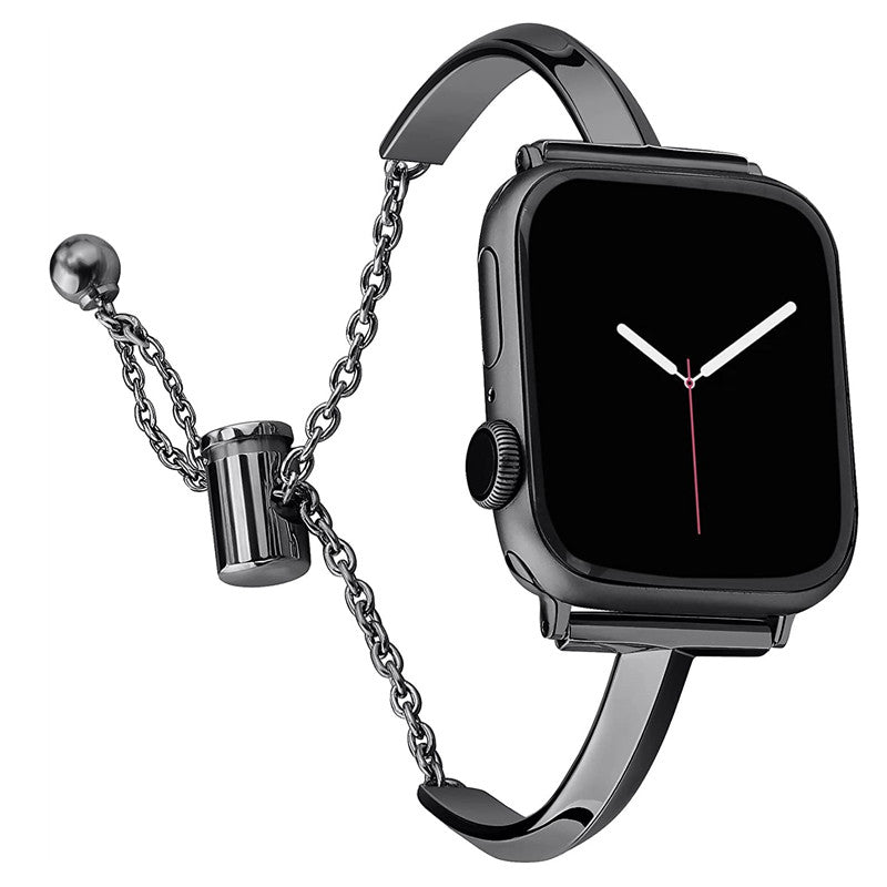 For Apple Watch 9 8 7 41mm 6 SE SE (2022) SE (2023) 5 4 40mm 3 2 1 38mm Metal T-shape Bracelet Watch Band