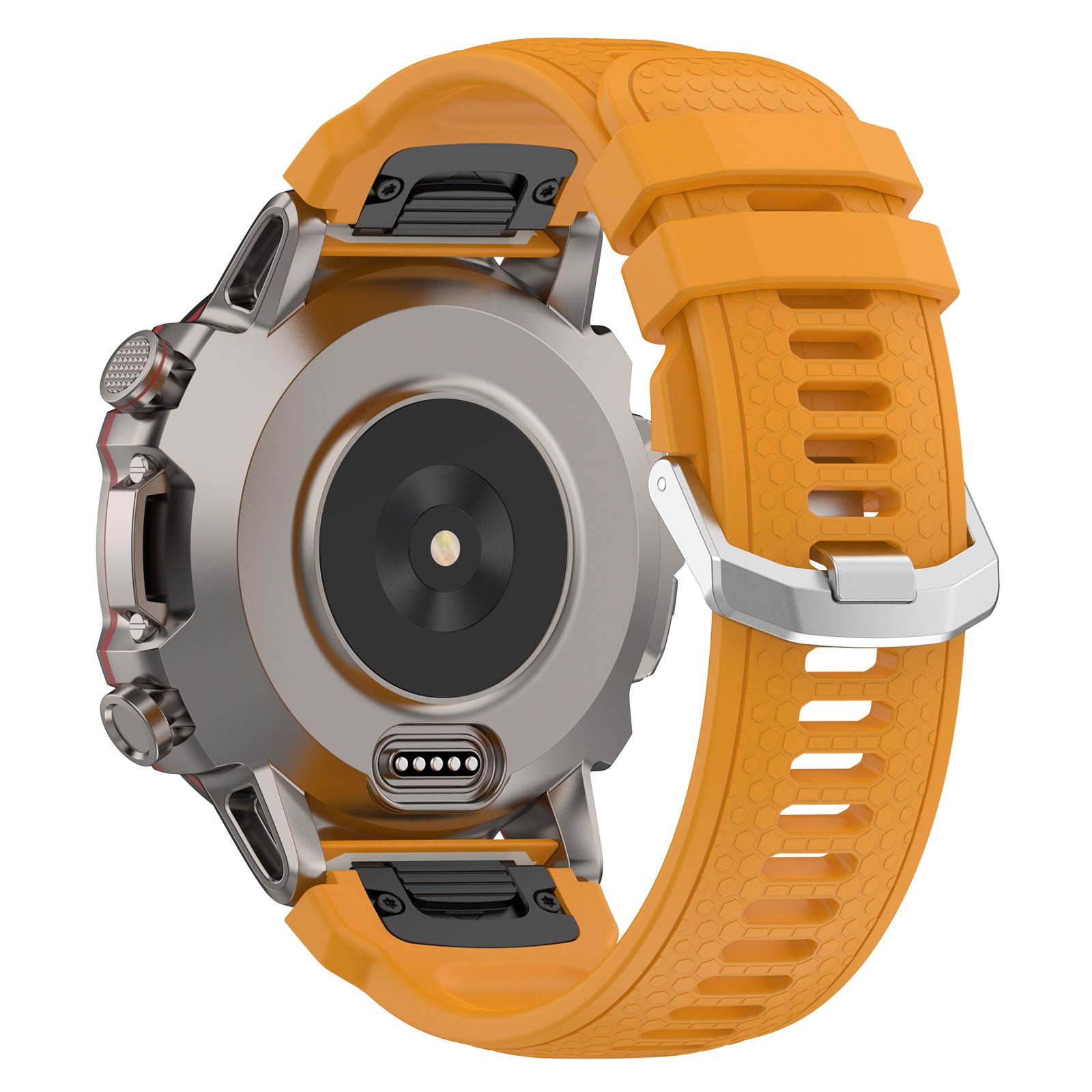 Silicone Watch Band for Garmin MARQ Approach S62 S60 Honeycomb Texture Replacement Watch Strap