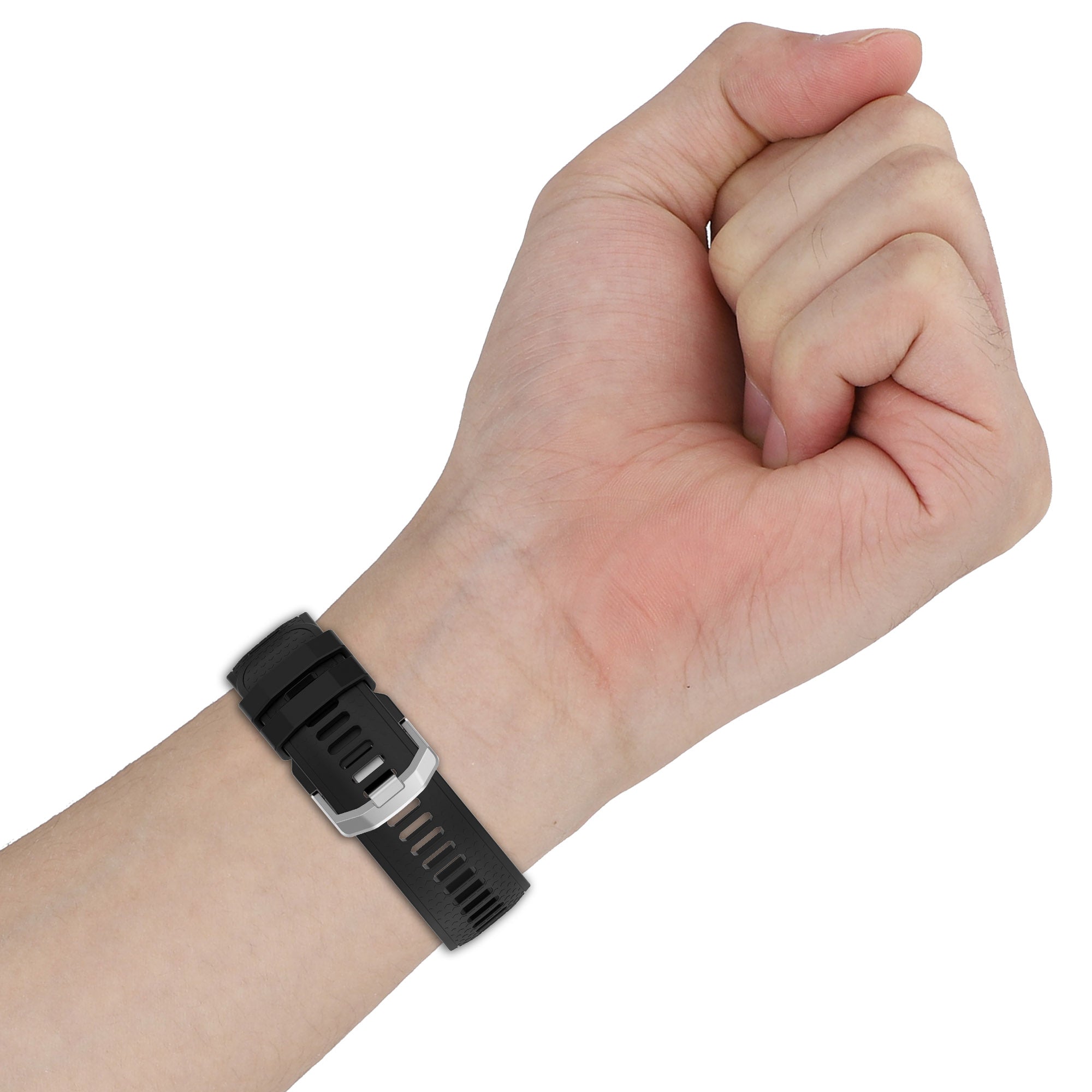 Silicone Watch Band for Garmin MARQ Approach S62 S60 Honeycomb Texture Replacement Watch Strap