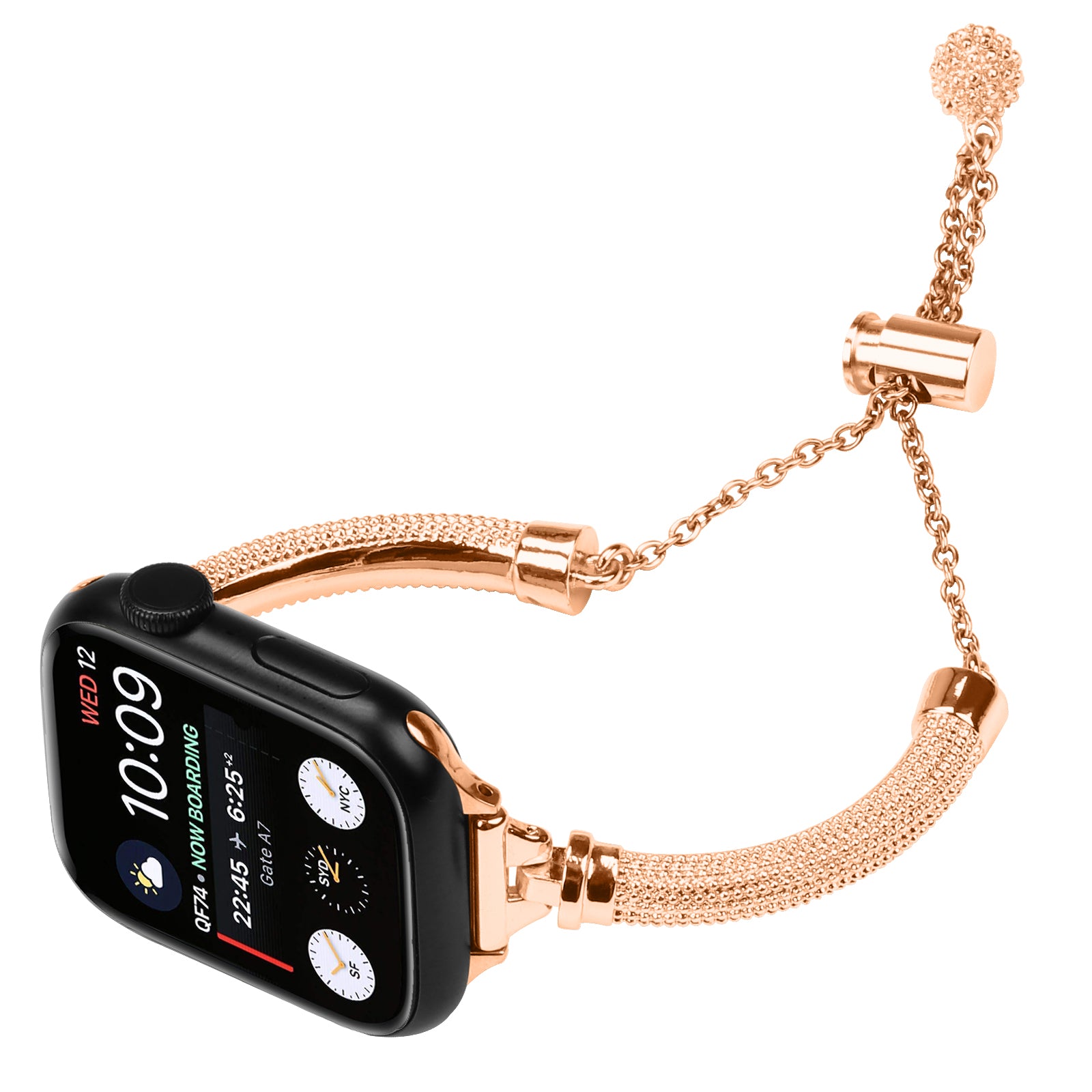 Wrist Strap for Apple Watch Ultra Ultra 2 49mm Series 8 9 7 45mm SE SE (2022) 4 5 6 44mm 3 2 1 42mm Bracelet Metal Smart Watch Band