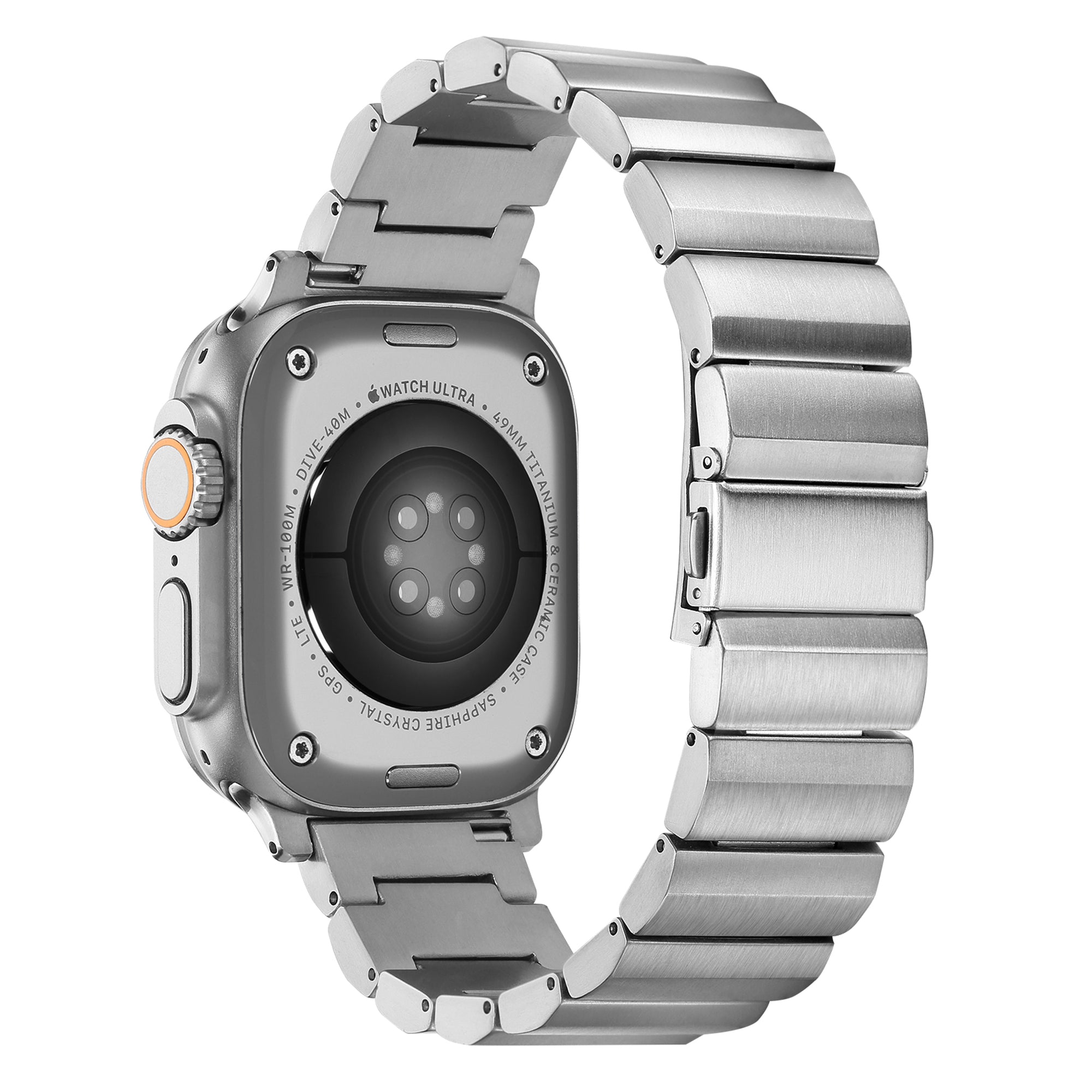 For Apple Watch Series 9 8 7 41mm 6 5 4 SE SE (2022) SE (2023) 40mm 3 2 1 38mm Watch Band Titanium Alloy Wrist Strap