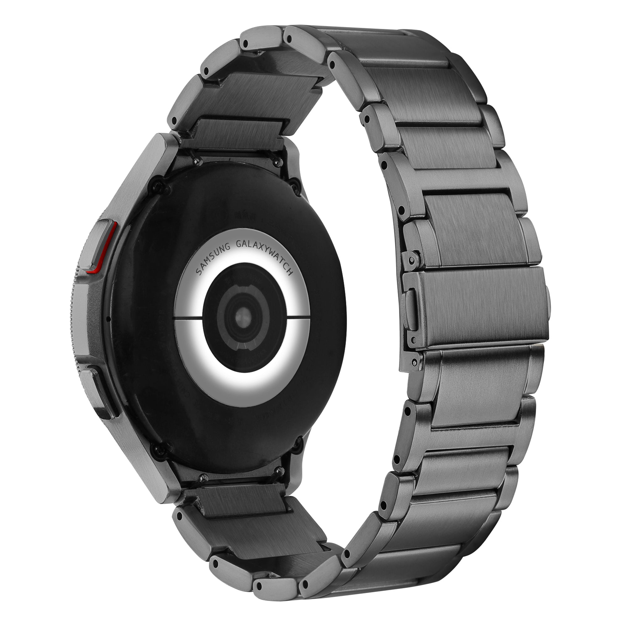 For Samsung Galaxy Watch6 40mm 44mm Watch6 Classic 43mm 47mm Watch 5 40mm 44mm Watch4 40mm 44mm Shockproof Titanium Alloy Smartwatch Strap