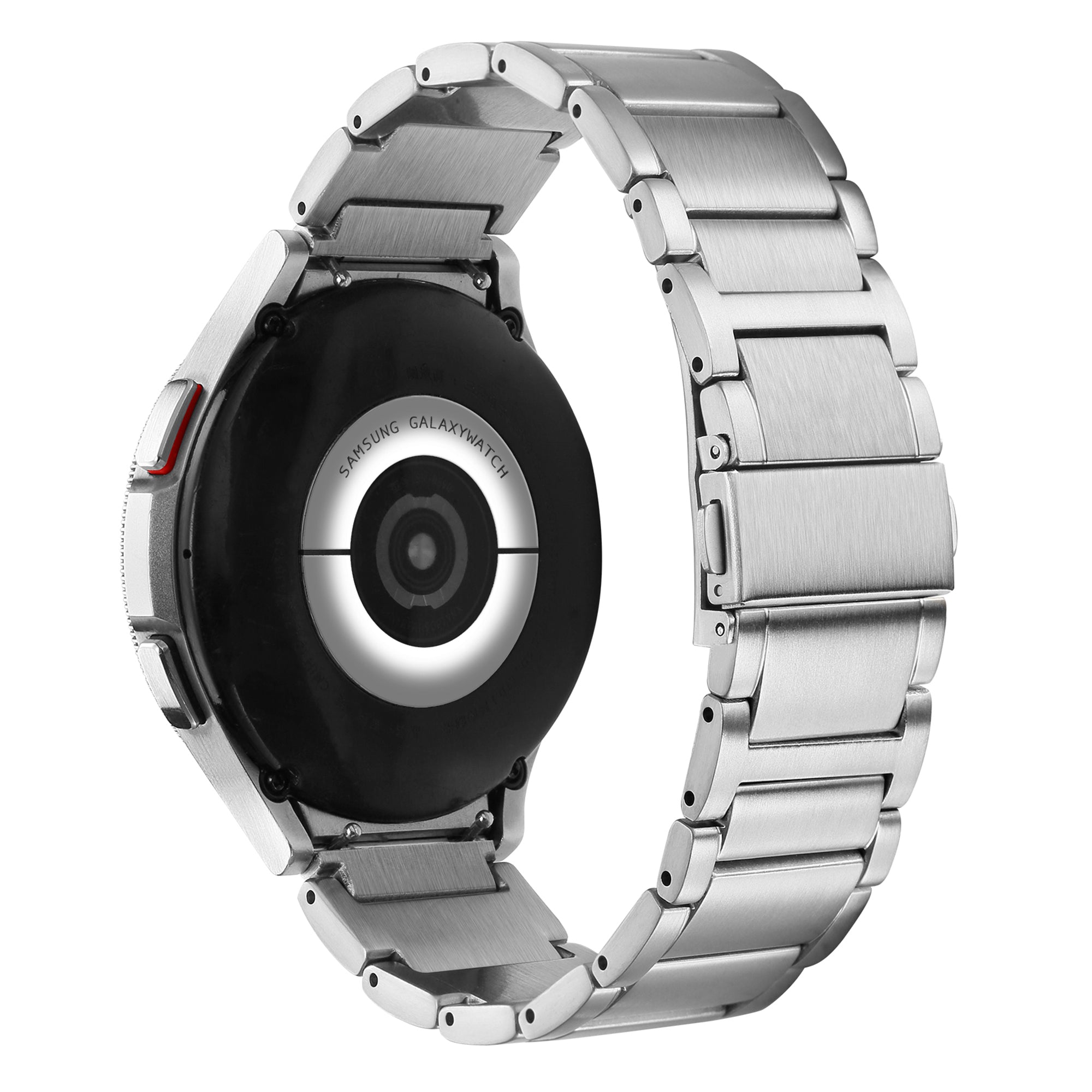 For Samsung Galaxy Watch6 40mm 44mm Watch6 Classic 43mm 47mm Watch 5 40mm 44mm Watch4 40mm 44mm Shockproof Titanium Alloy Smartwatch Strap