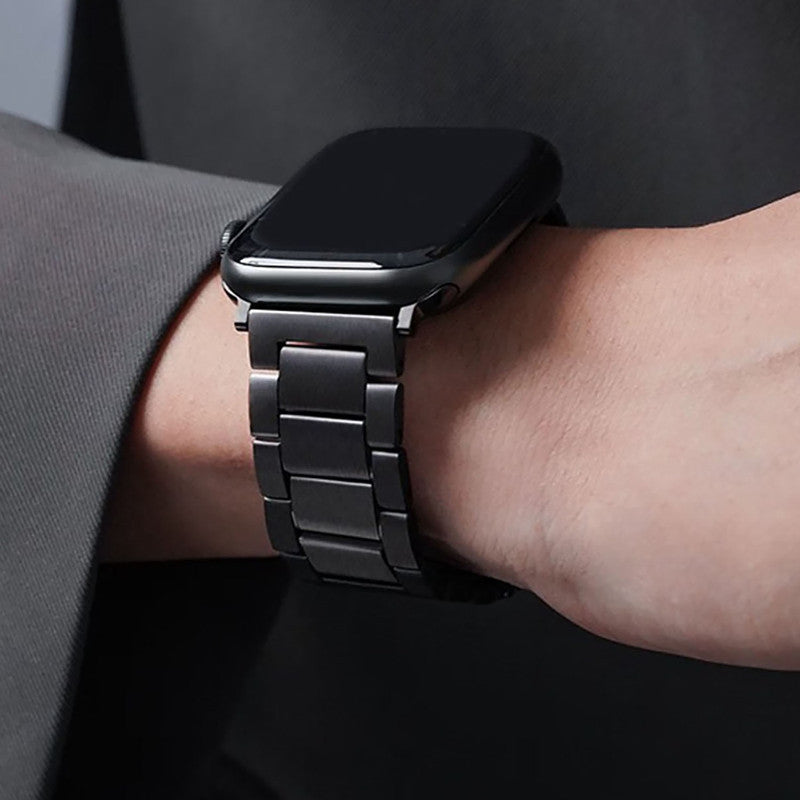For Apple Watch Series 9 8 7 41mm 6 5 4 SE SE (2022) SE (2023) 40mm Series 1 2 3 38mm Titanium Alloy Watch Strap