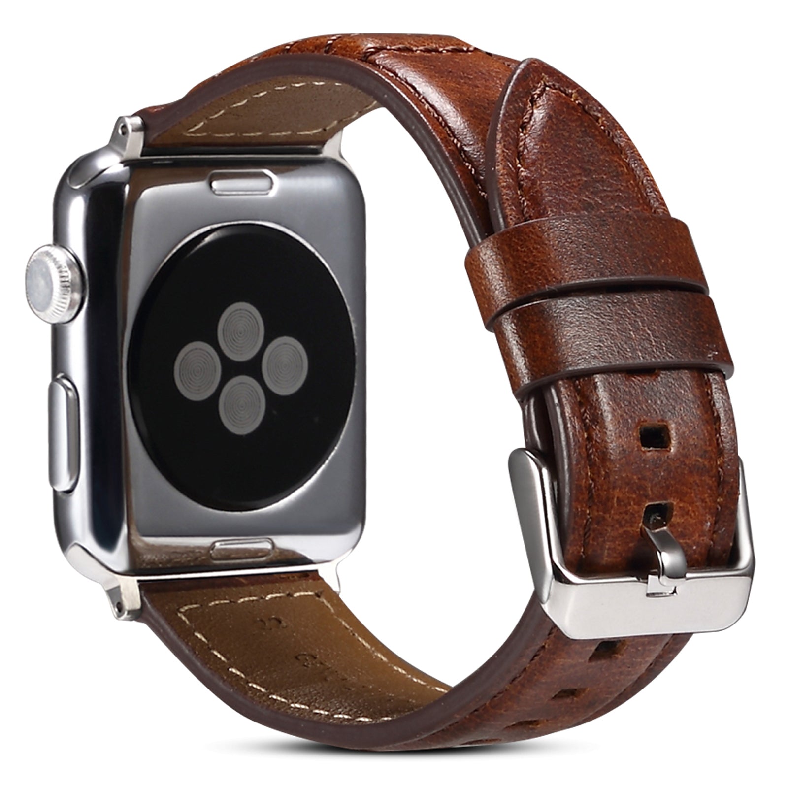 For Apple Watch Ultra Ultra 2 49mm Series 8 7 9 45mm SE SE (2022) 6 5 4 44mm 3 2 1 42mm Watch Band Waxy Cowhide Leather Strap