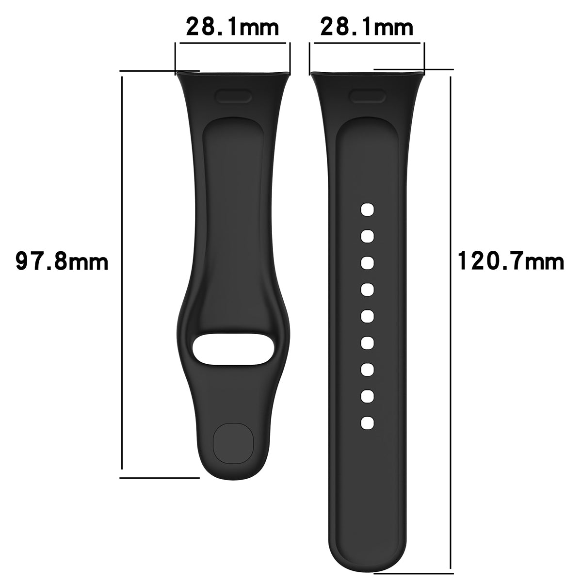 For Xiaomi Redmi Watch 3 Mi Watch Lite 3 Silicone Watch Strap Replacement Watch Band