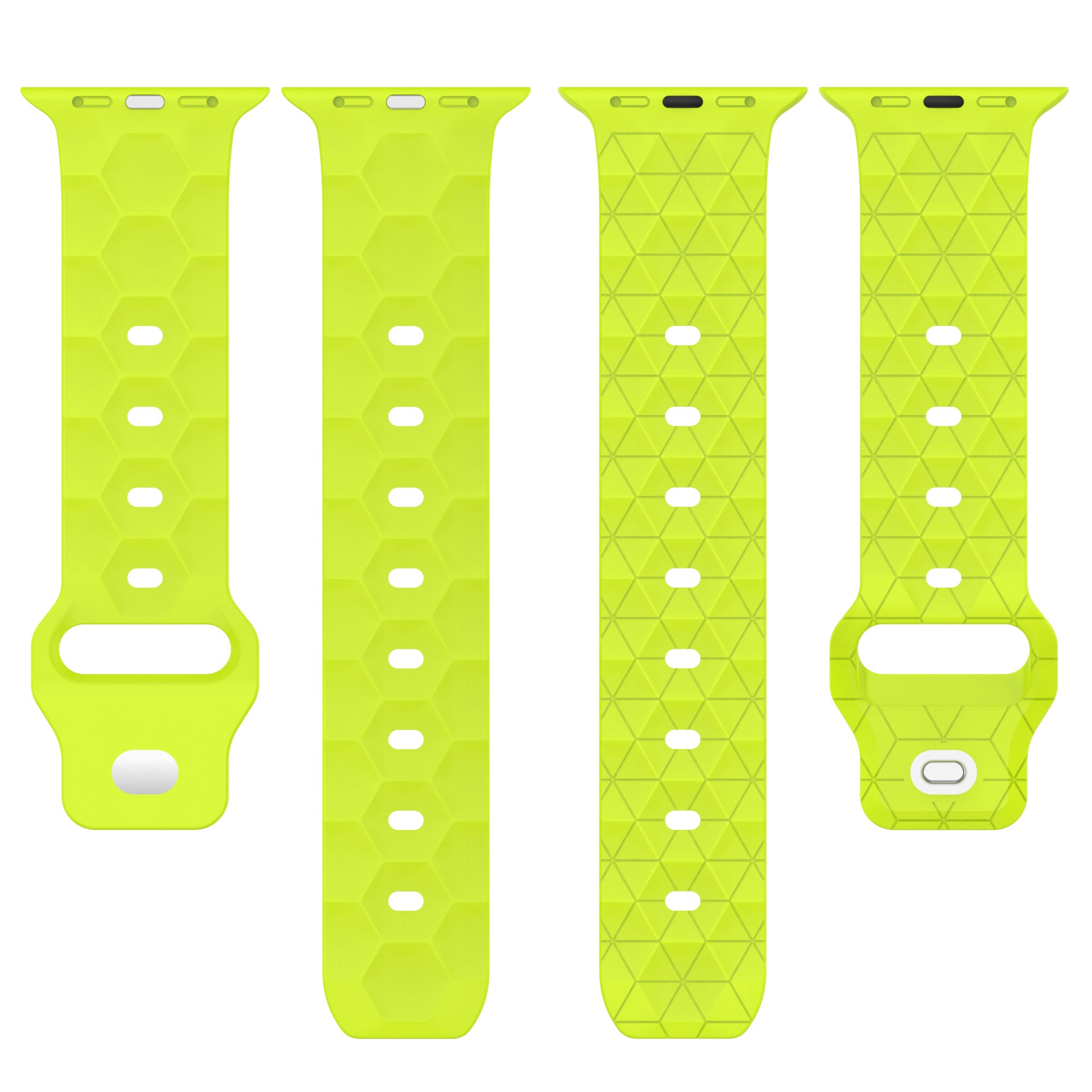 For Apple Watch Ultra 2 49mm Series 9 45mm SE (2023) 44mm Ultra 49mm 8 7 45mm 6 5 4 SE (2022) SE 44mm 3 2 1 42mm Silicone Band Football Pattern Watch Strap