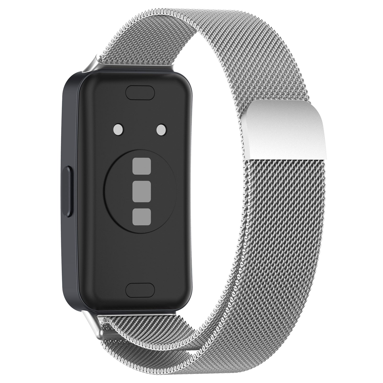 For Huawei Band 8 Replacement Wrist Band Metal Milanese Magnetic Watch Strap