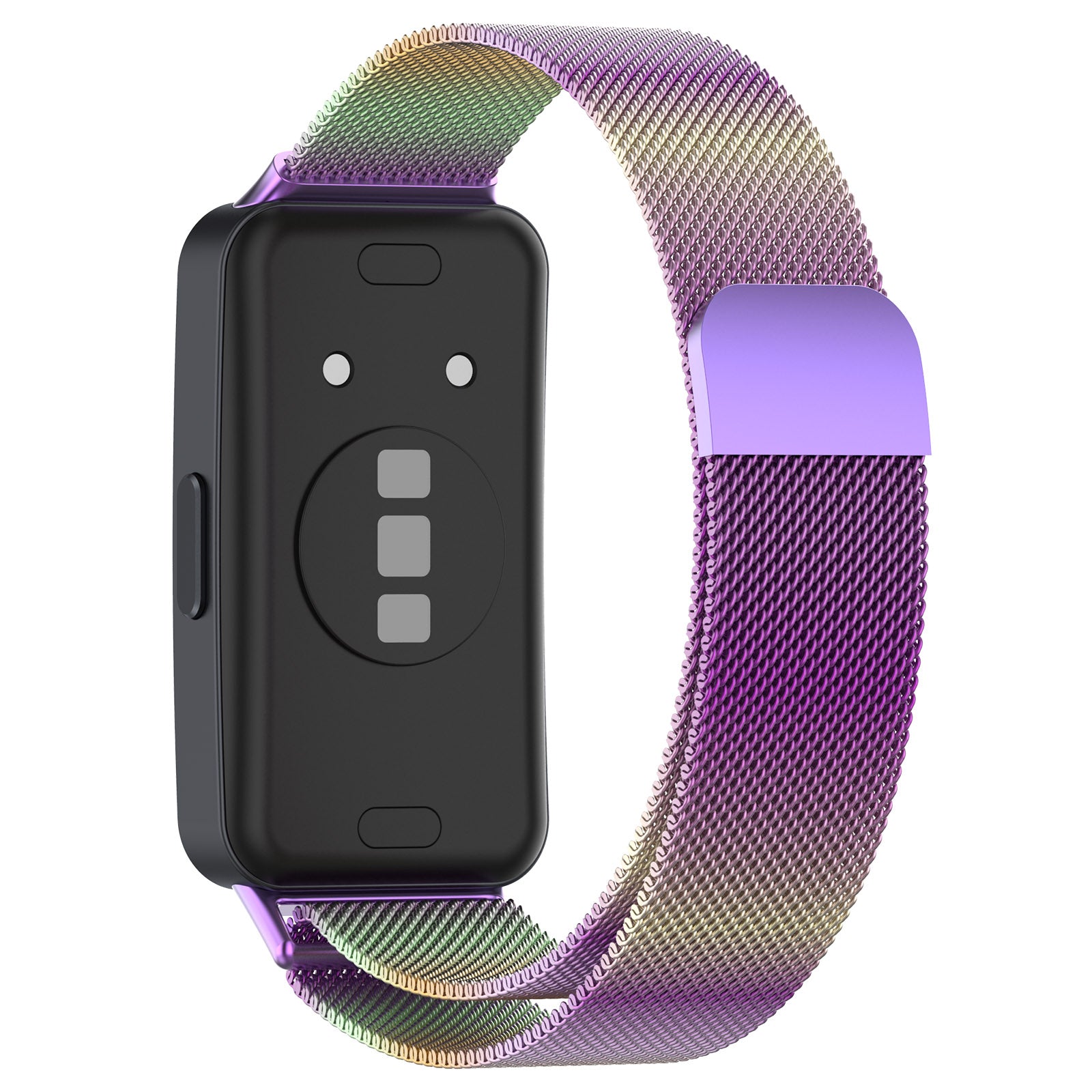 For Huawei Band 8 Replacement Wrist Band Metal Milanese Magnetic Watch Strap