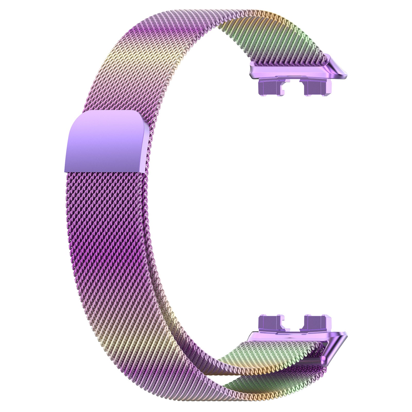 For Huawei Band 8 Replacement Wrist Band Metal Milanese Magnetic Watch Strap