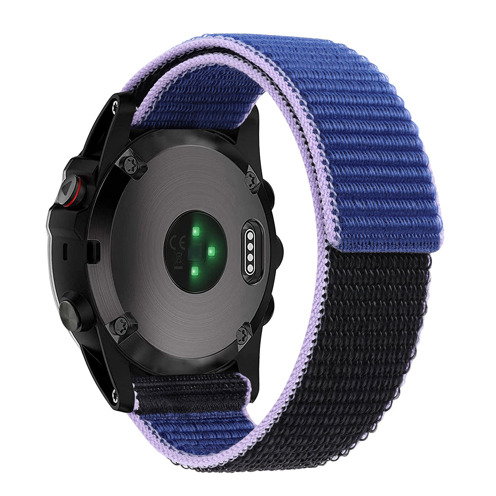 For Garmin Forerunner 965 955 945 935 Adjustable Watch Strap Stitching Nylon Loop Wrist Band
