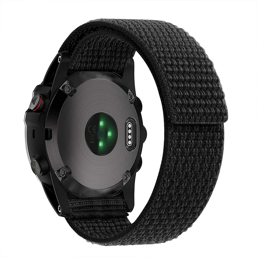 For Garmin Forerunner 965 955 945 935 Adjustable Watch Strap Stitching Nylon Loop Wrist Band