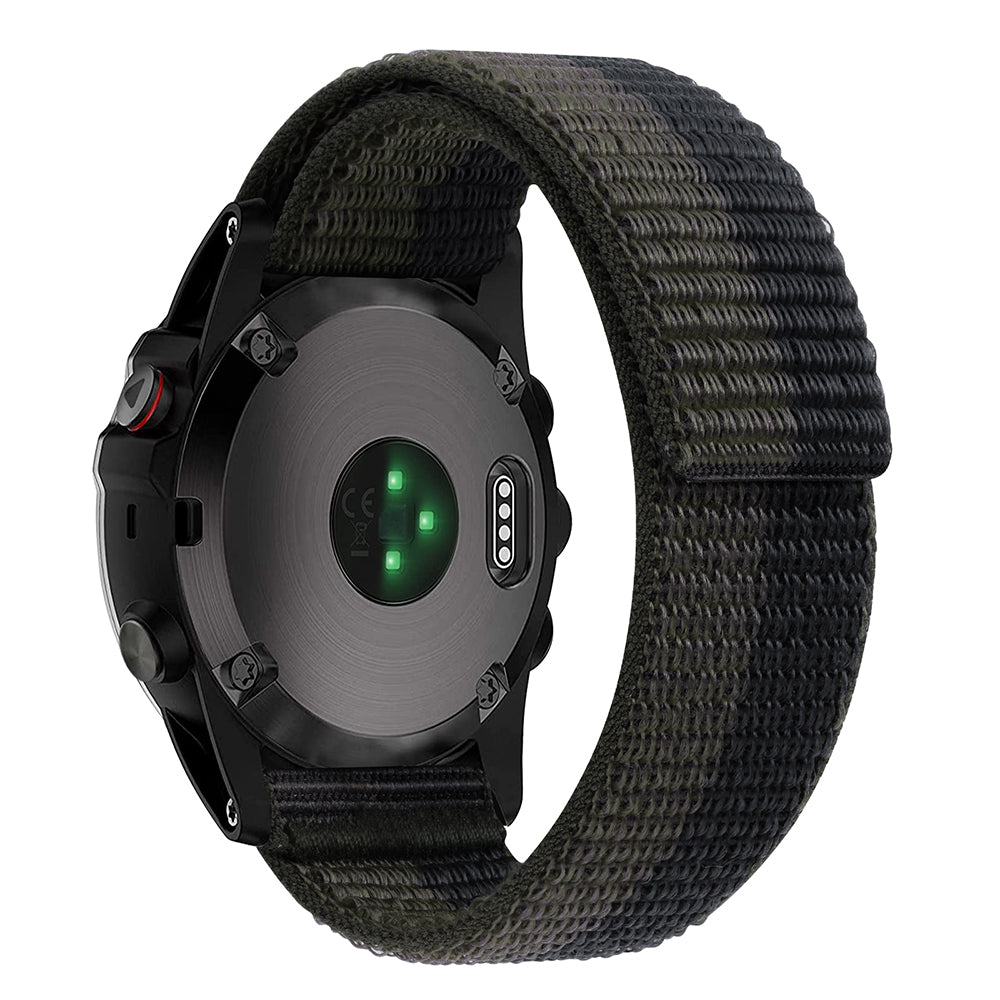 For Garmin Forerunner 965 955 945 935 Adjustable Watch Strap Stitching Nylon Loop Wrist Band