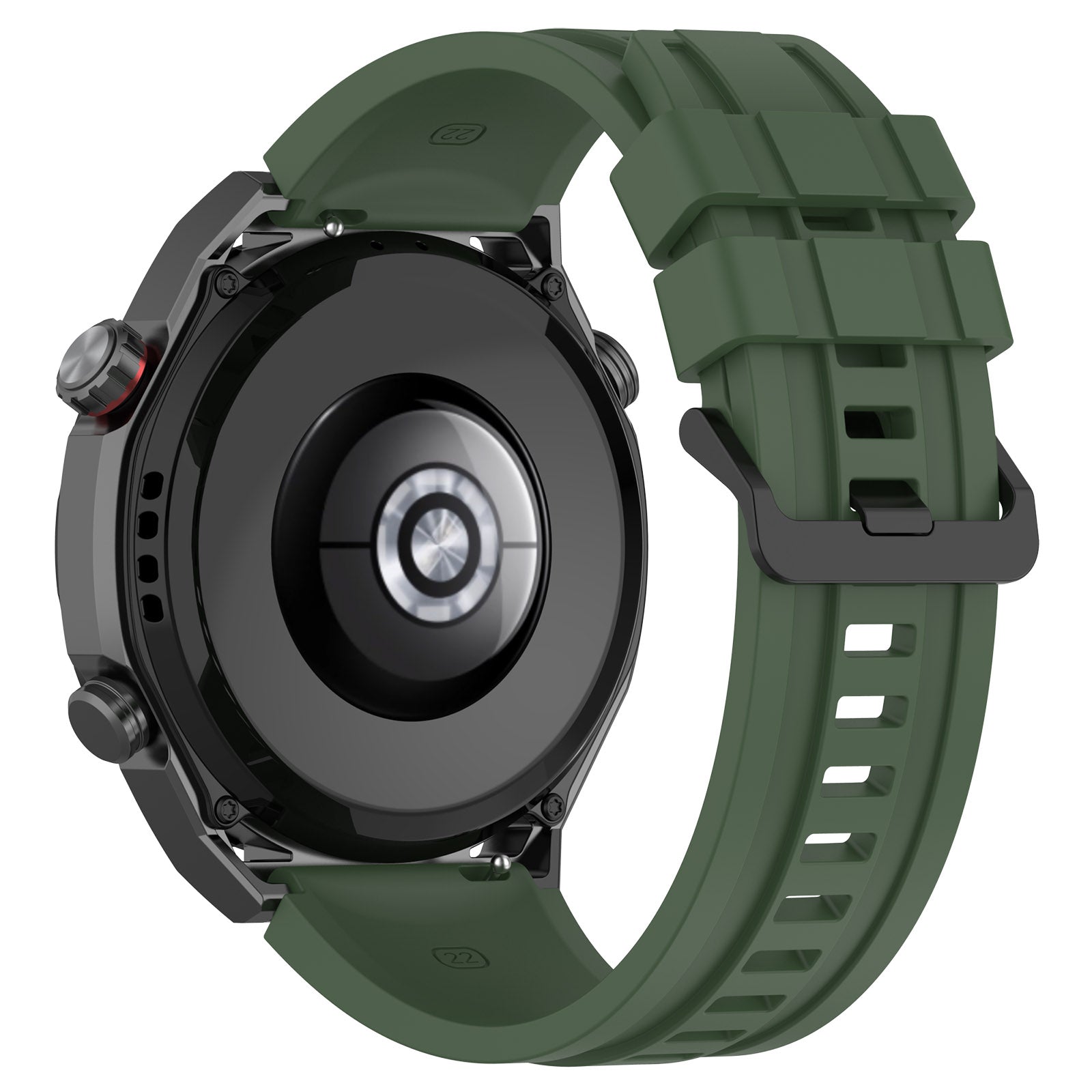 Watch Band for Huawei Watch Ultimate Watch 3 Watch 3 Pro Silicone Replacement Straps with Extension Strap