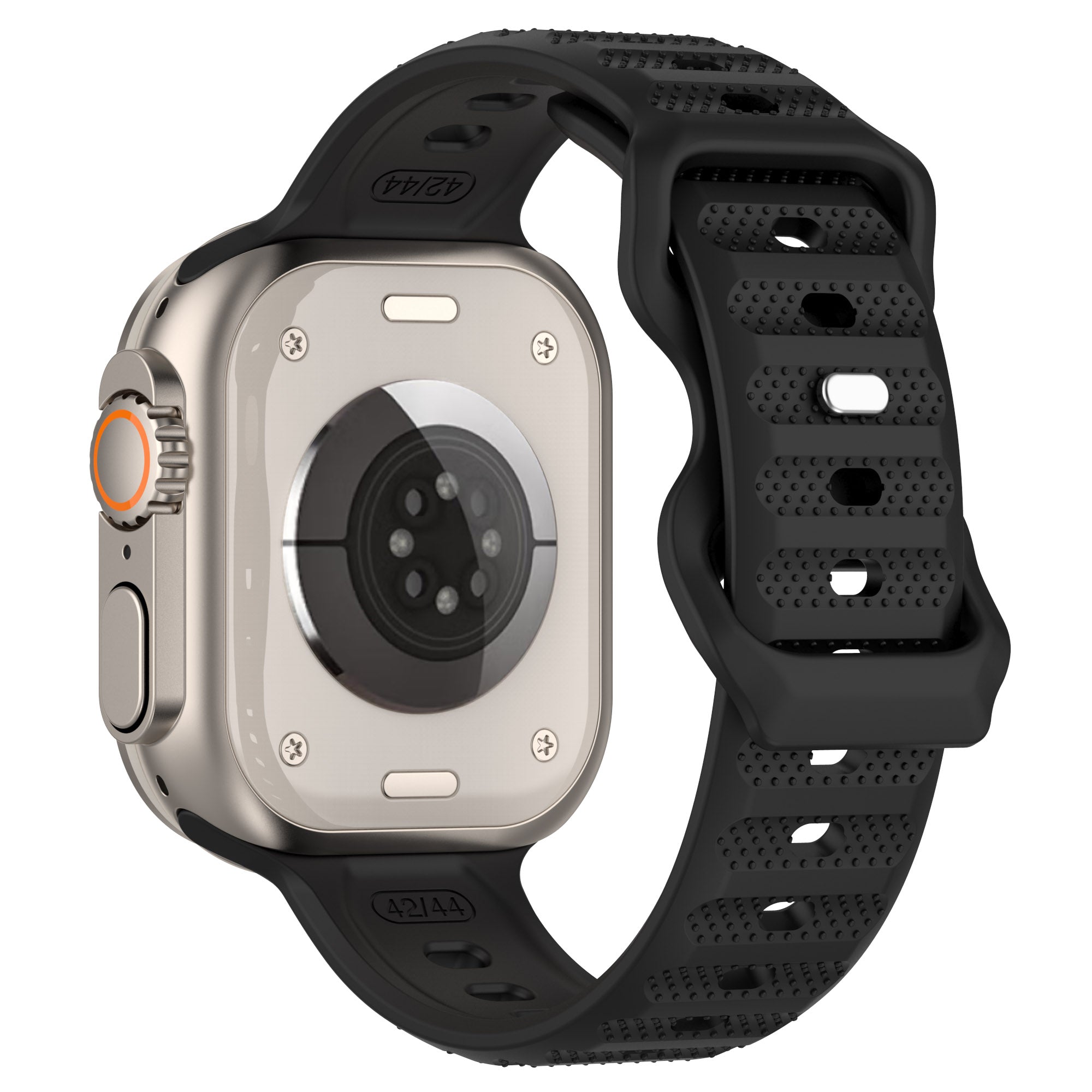 For Apple Watch Series 9 8 7 41mm 6 5 4 SE SE (2022) SE (2023) 40mm Series 1 2 3 38mm Dot Design Silicone Watch Band Replacement Wrist Strap
