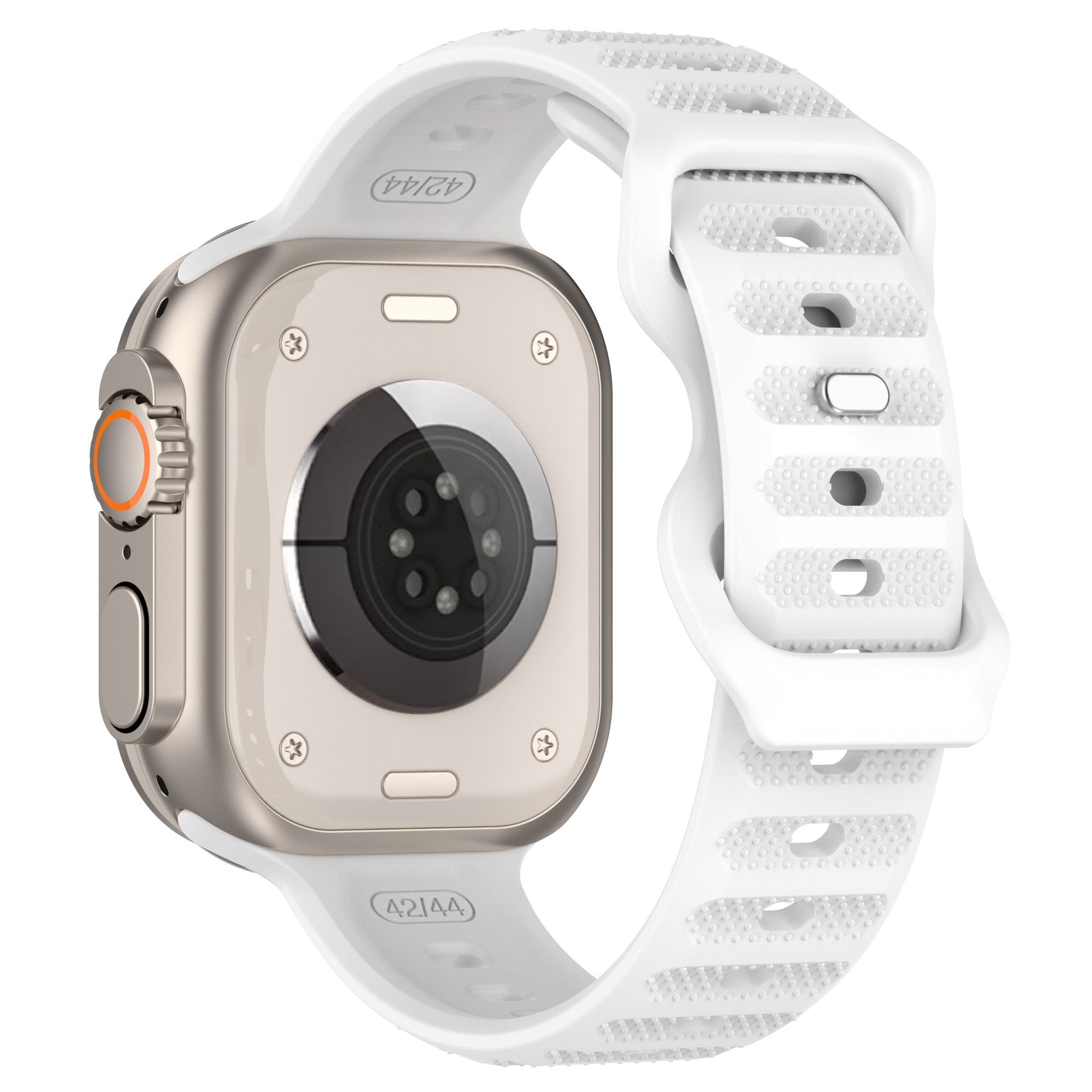 For Apple Watch Ultra 2 49mm Series 9 45mm SE (2023) 44mm Ultra 49mm 8 7 45mm 6 5 4 SE (2022) SE 44mm 3 2 1 42mm Silicone Watch Band Dot Design Wrist Strap