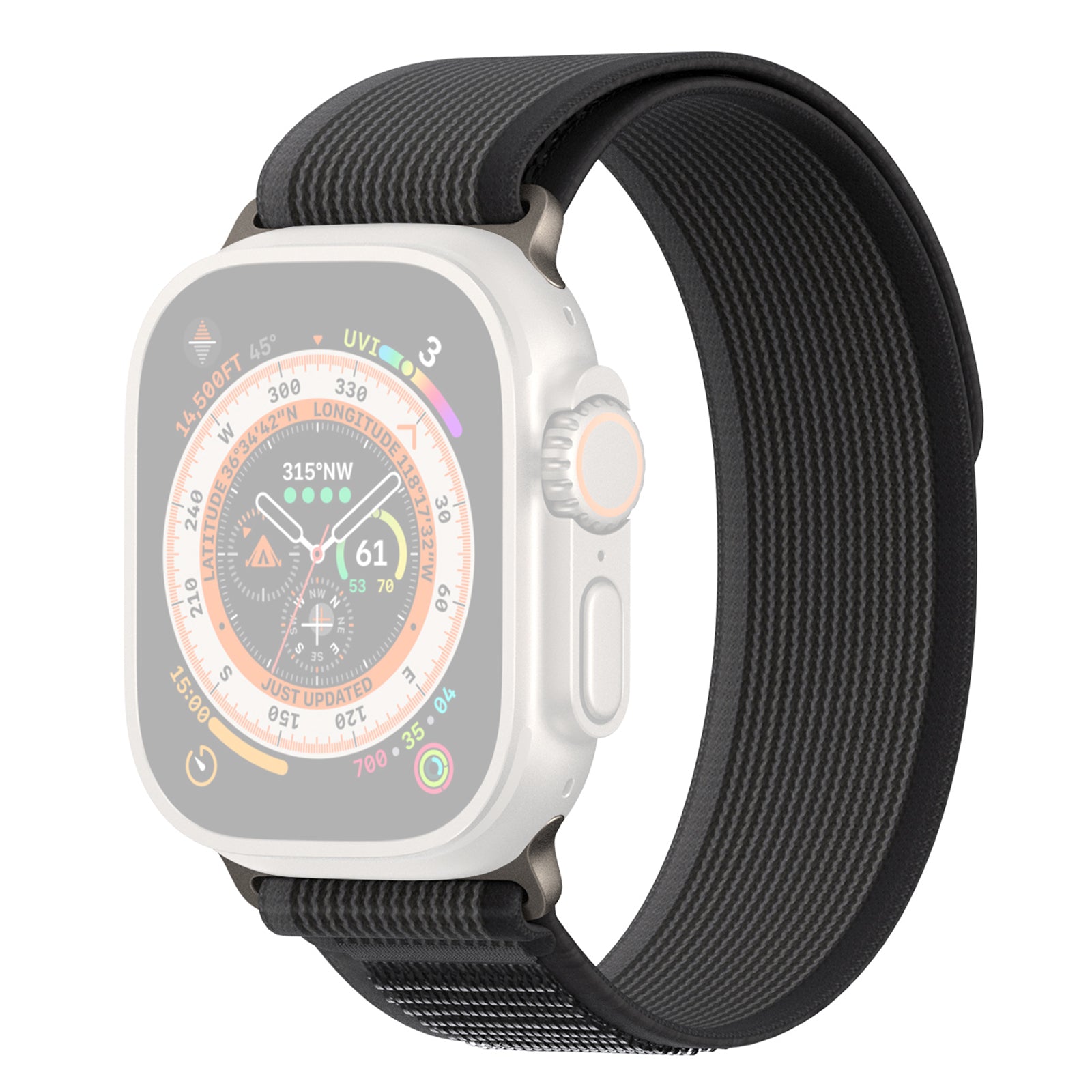 DUX DUCIS YJ Series Watch Band for Apple Watch Ultra 2 49mm Series 9 45mm SE (2023) 44mm Ultra 49mm 8 7 45mm 6 5 4 SE (2022) SE 44mm 3 2 1 42mm Sport Loop Nylon Strap