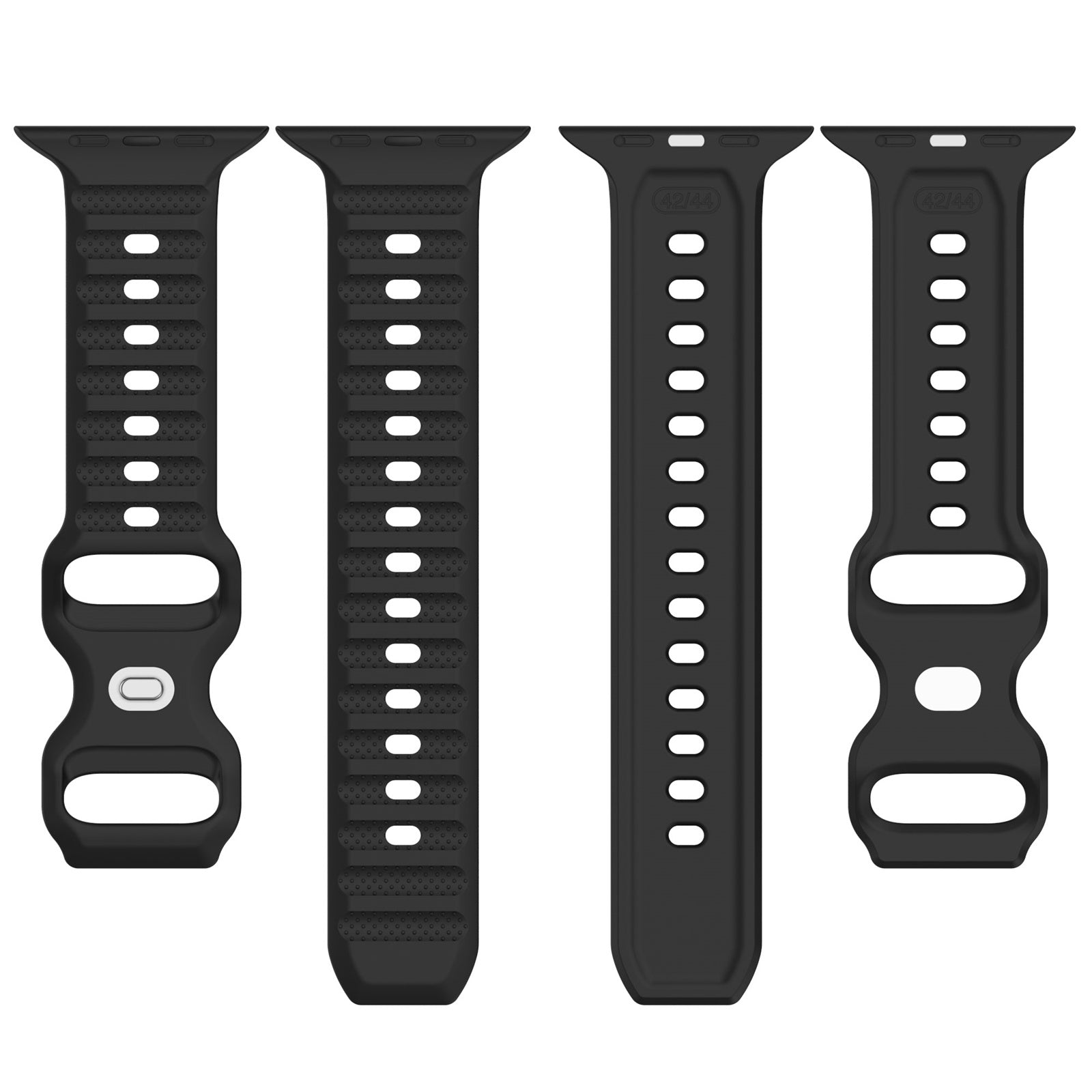 For Apple Watch Ultra 2 49mm Series 9 45mm SE (2023) 44mm Ultra 49mm 8 7 45mm 6 5 4 SE (2022) SE 44mm 3 2 1 42mm Dot Surface Watch Strap Silicone Watchband