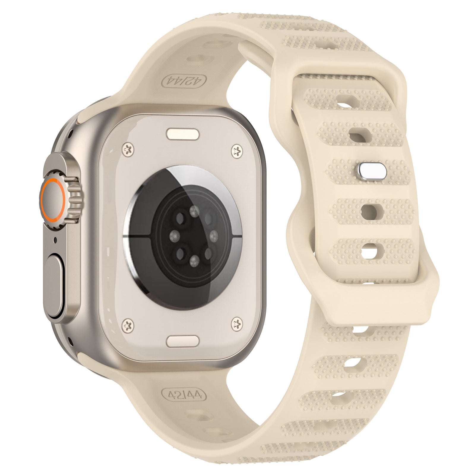 For Apple Watch Series 9 8 7 41mm 6 5 4 SE (2022) SE (2023) SE 40mm 3 2 1 38mm Silicone Watch Strap Dot Surface Watch Band
