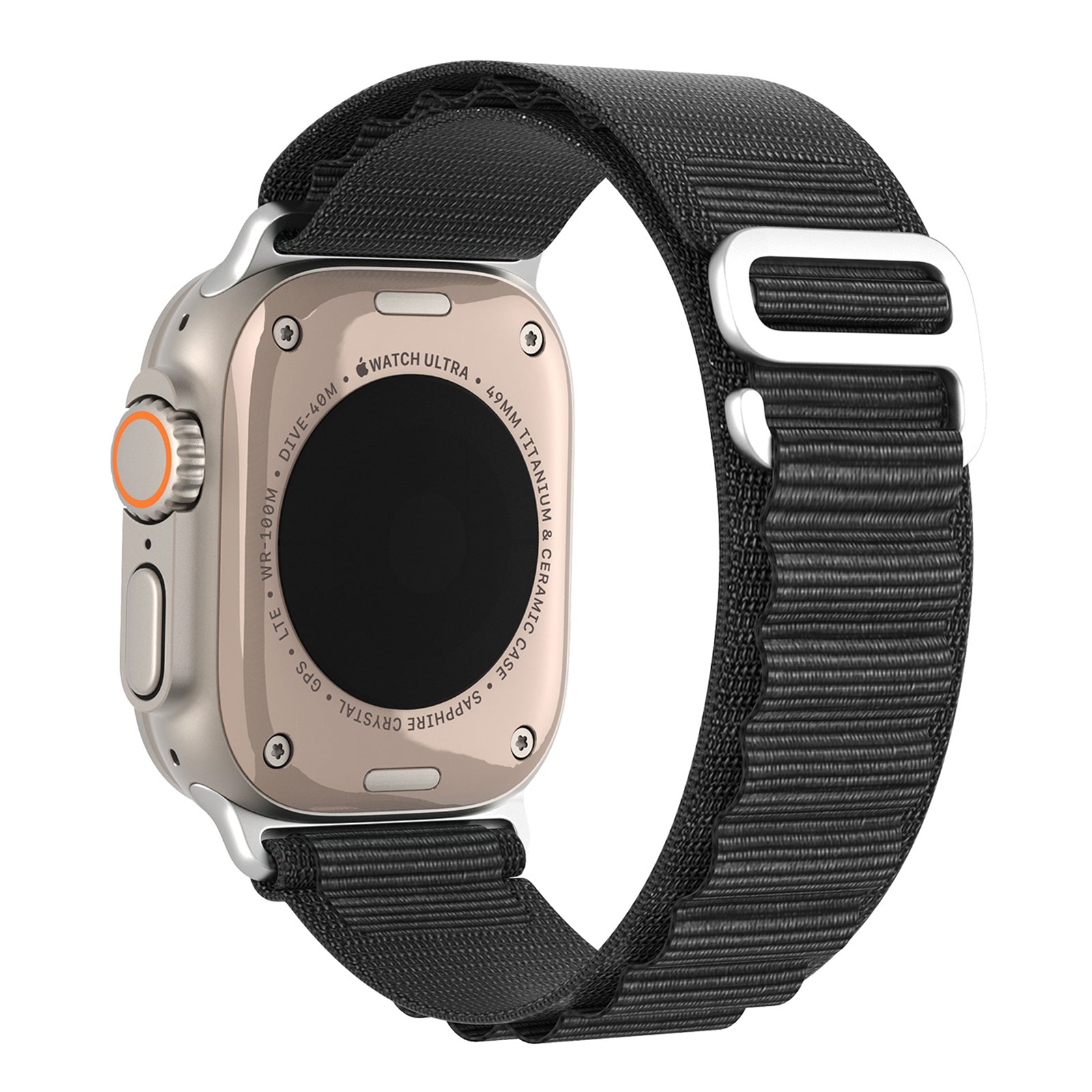DUX DUCIS GS Series for Apple Watch Ultra 2 49mm Series 9 45mm SE (2023) 44mm Ultra 49mm 8 7 45mm 6 5 4 SE (2022) SE 44mm 3 2 1 42mm Polyester Strap Replacement Watch Band