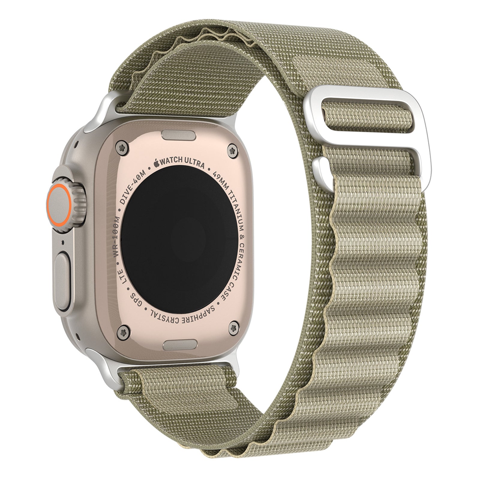 DUX DUCIS GS Series for Apple Watch Ultra 2 49mm Series 9 45mm SE (2023) 44mm Ultra 49mm 8 7 45mm 6 5 4 SE (2022) SE 44mm 3 2 1 42mm Polyester Strap Replacement Watch Band