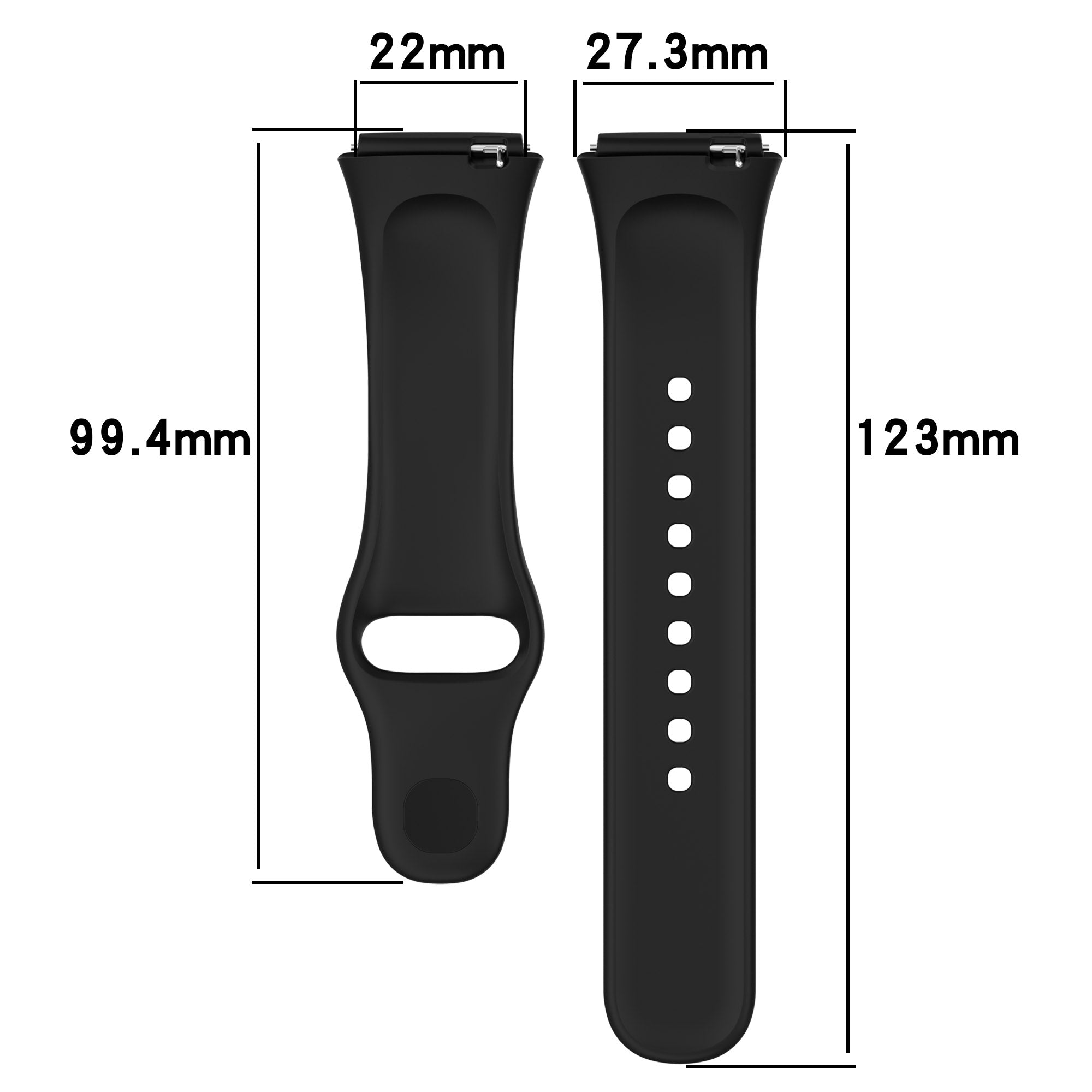 For Xiaomi Redmi Watch 3 Lite Watch 3 Active Replacement Silicone Watchband Soft Watch Strap