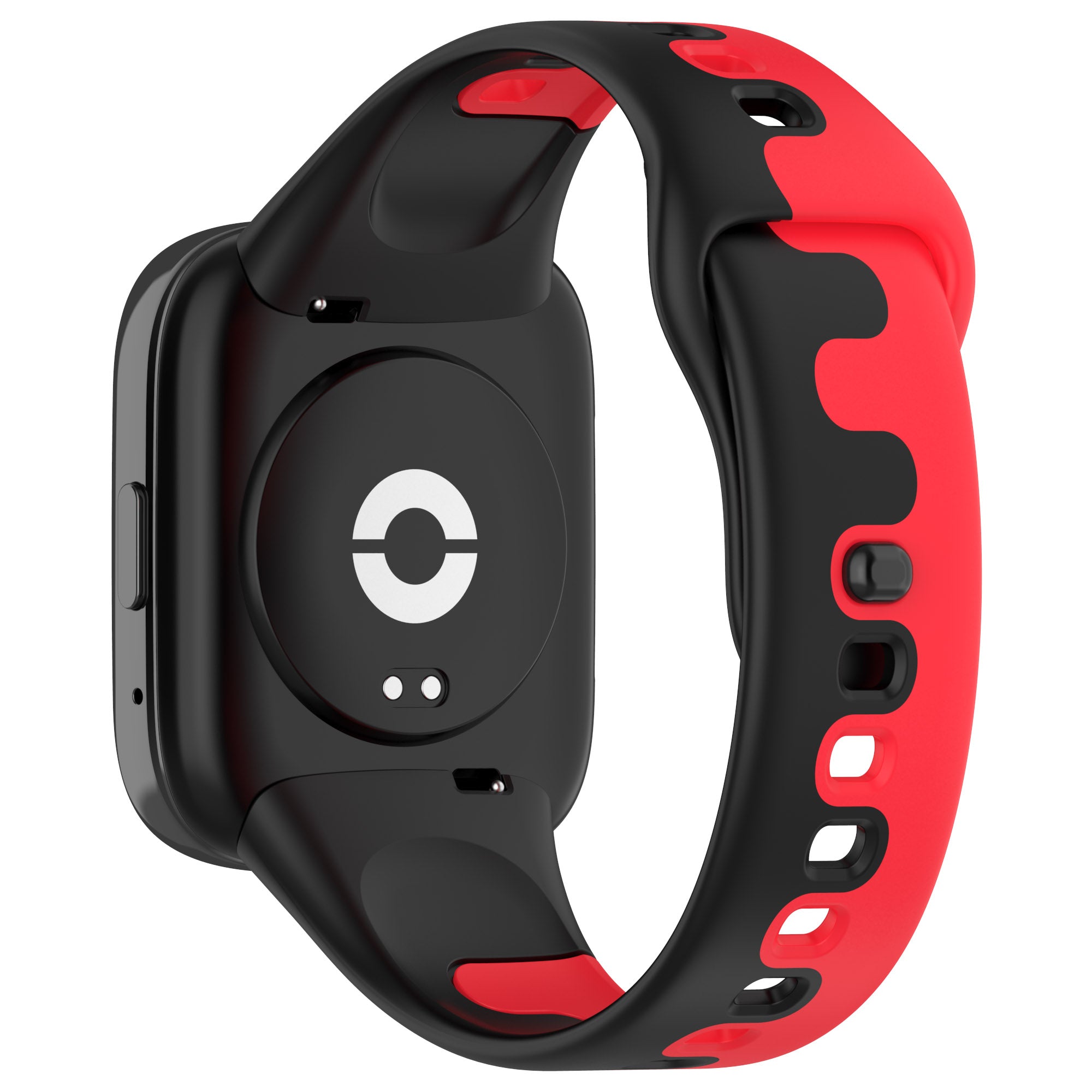 Watch Strap for Xiaomi Redmi Watch 3 Lite Watch 3 Active Double Color Splicing Replacement Silicone Watchband