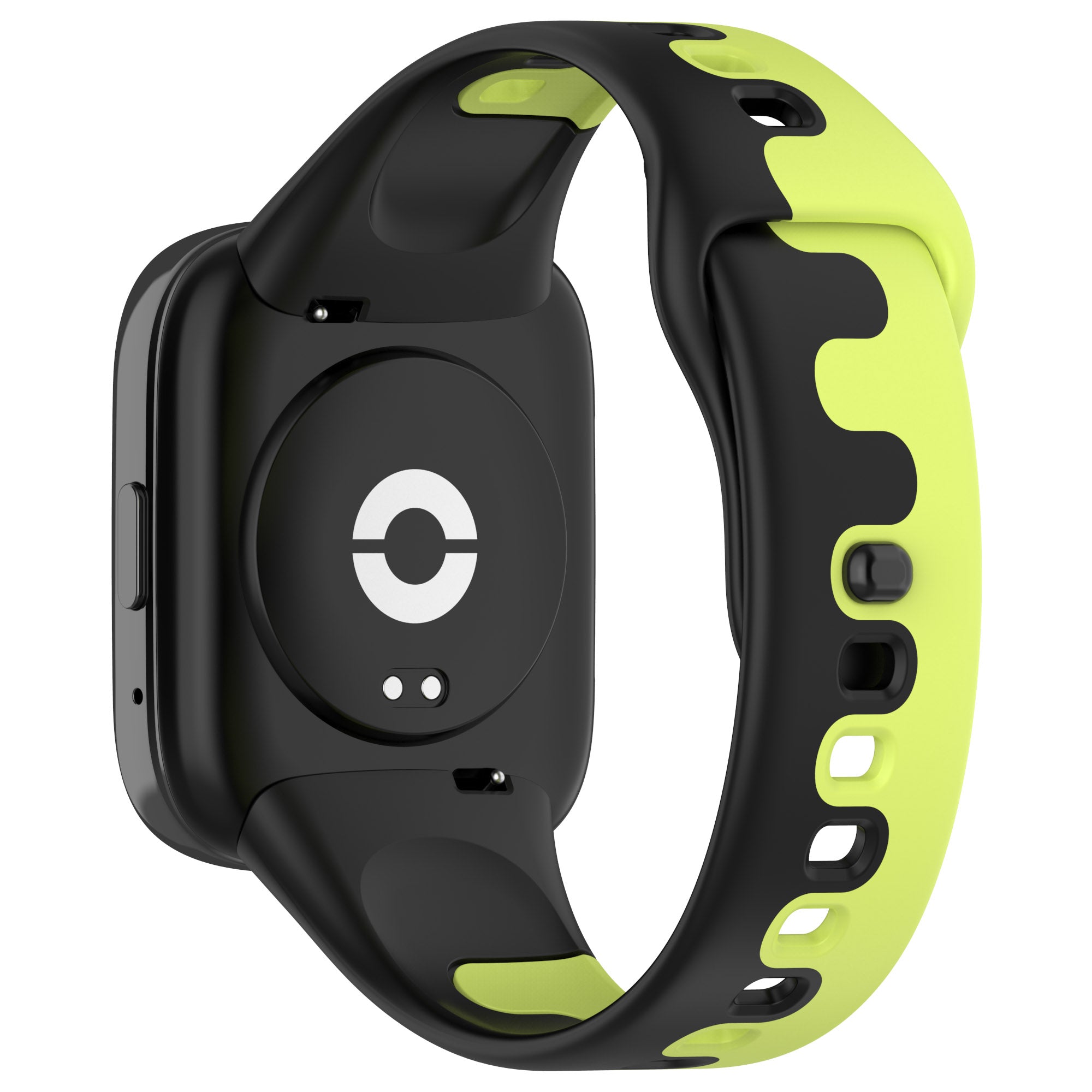 Watch Strap for Xiaomi Redmi Watch 3 Lite Watch 3 Active Double Color Splicing Replacement Silicone Watchband