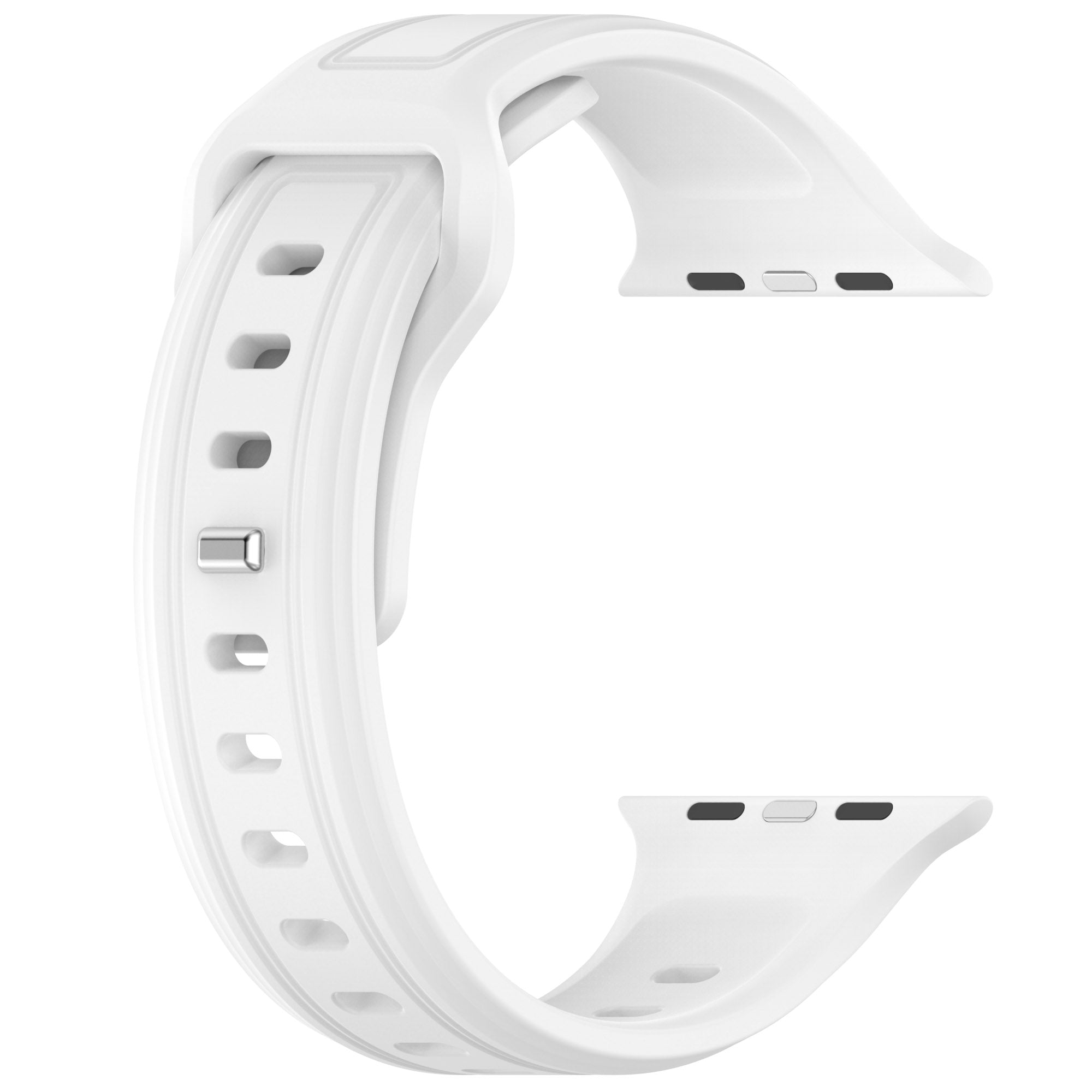 For Apple Watch Ultra 2 49mm Series 9 45mm SE (2023) 44mm Ultra 49mm 8 7 45mm 6 5 4 SE (2022) SE 44mm 3 2 1 42mm Replacement Watchband Silicone Watch Strap