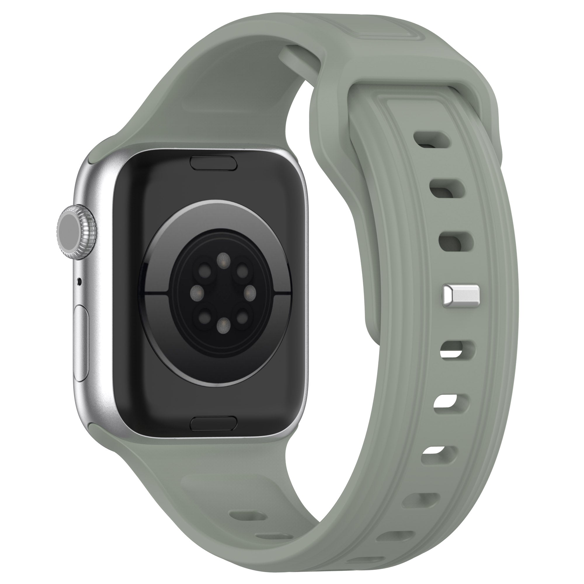 For Apple Watch Ultra 2 49mm Series 9 45mm SE (2023) 44mm Ultra 49mm 8 7 45mm 6 5 4 SE (2022) SE 44mm 3 2 1 42mm Replacement Watchband Silicone Watch Strap